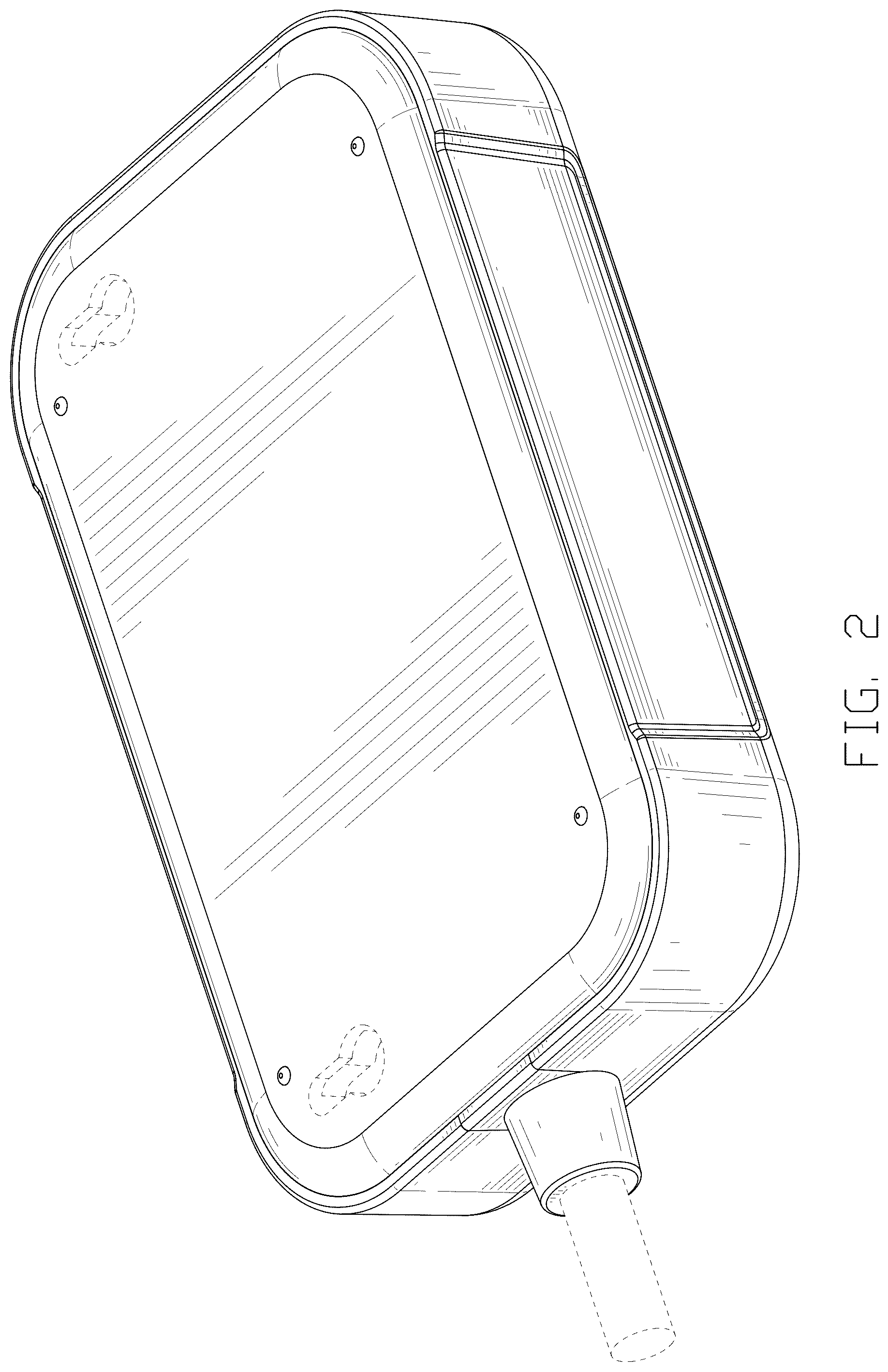 Patent USD1044733 Figure 2 – Power strip