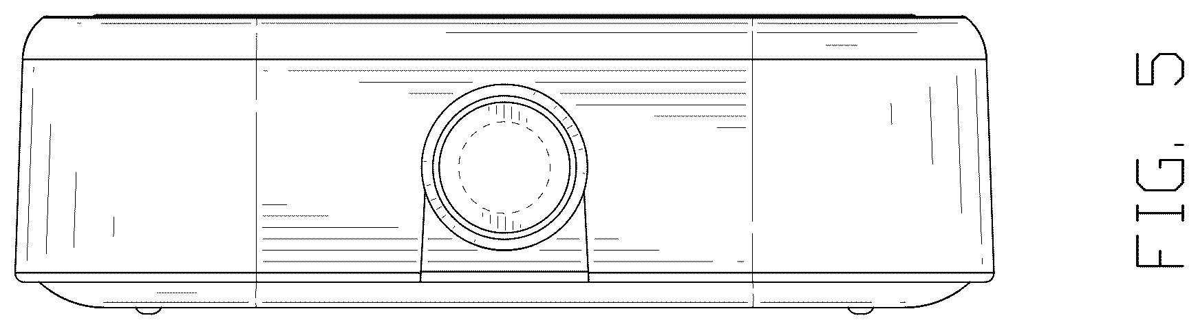 Patent USD1044733 Figure 5 – Power strip