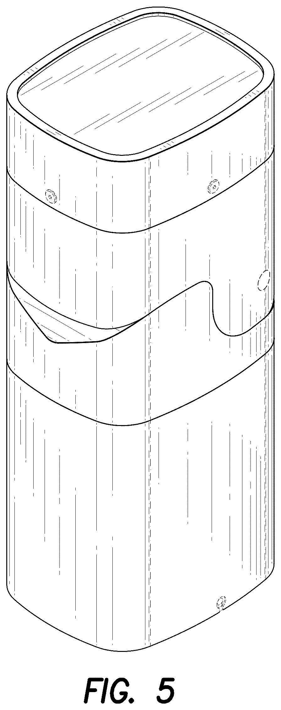 Patent USD1044734 Figure 5 – Outdoor electrical device