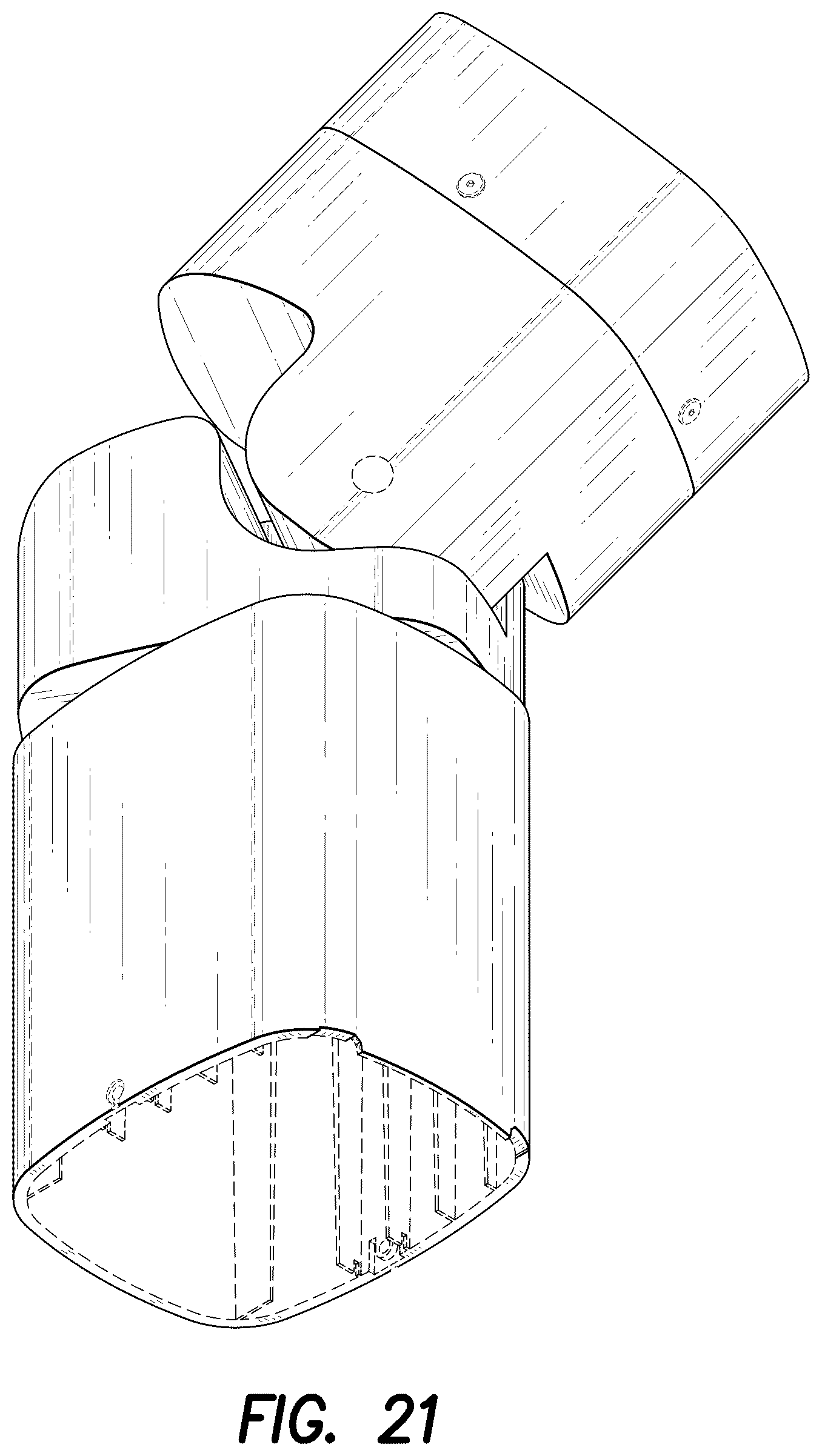 Patent USD1044734 Figure 19 – Outdoor electrical device