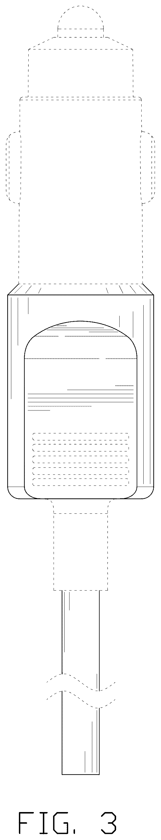 Patent USD1044735 Figure 3 – Car charger
