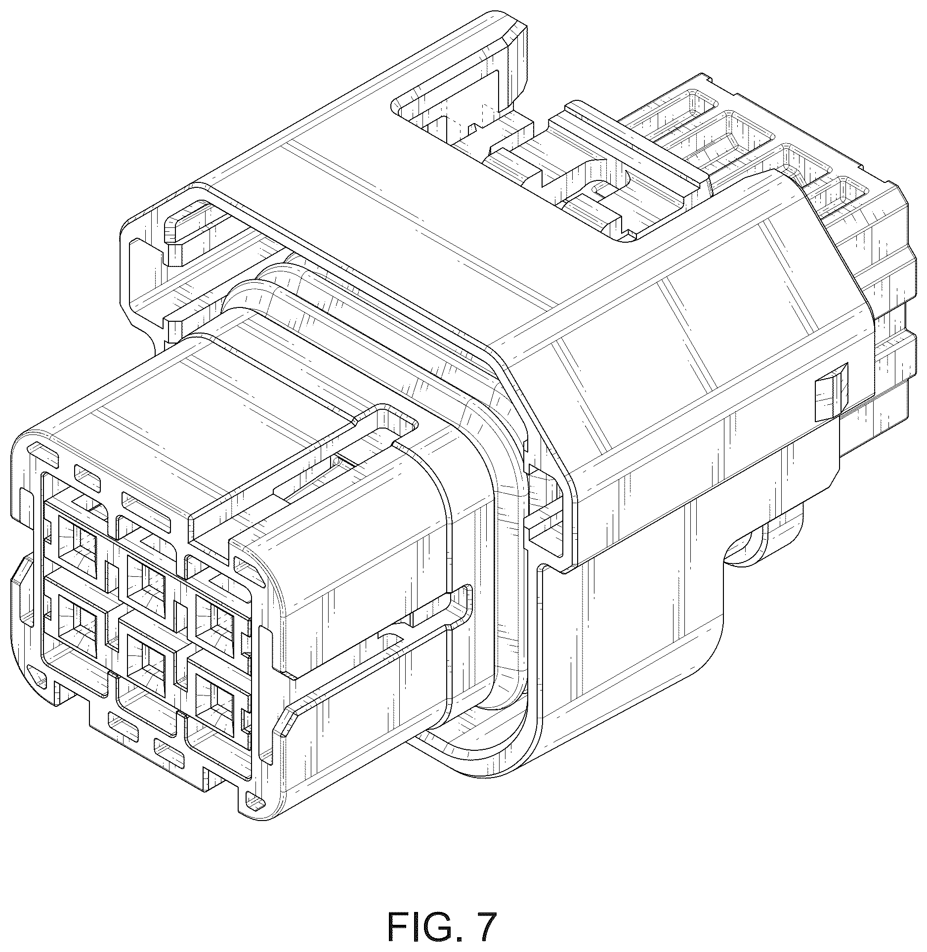 Patent USD1044737 Figure 7 – Connector