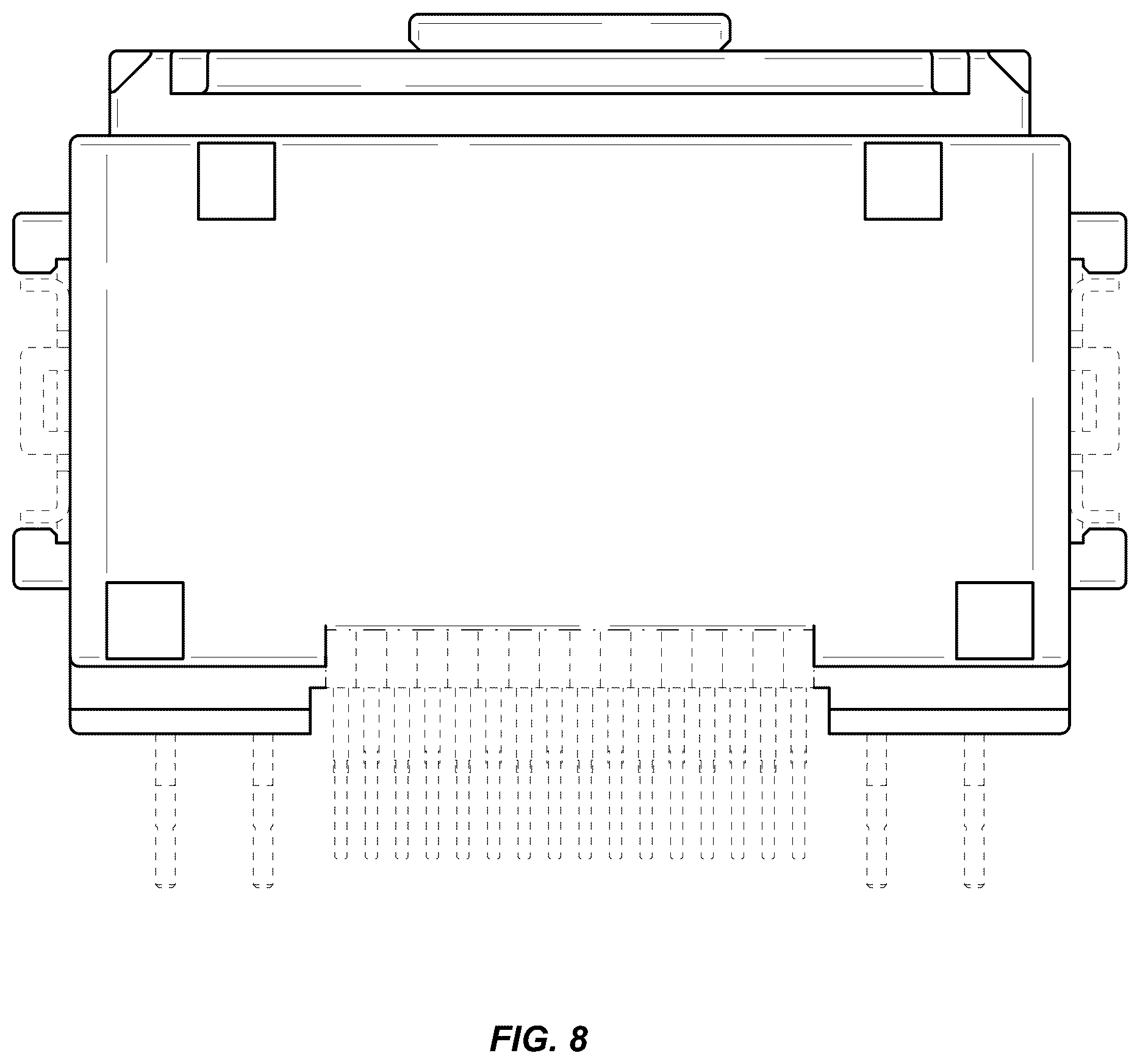 Patent USD1044738 Figure 6 – Connector