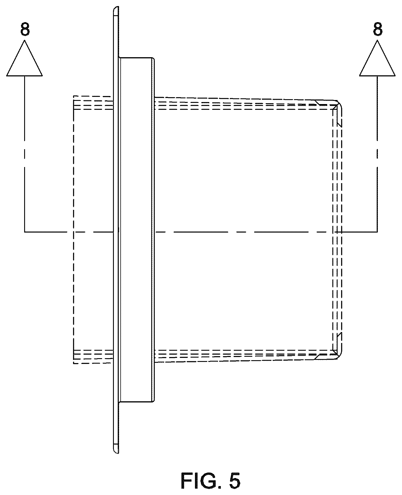 Patent USD1044740 Figure 5 – Electrical box