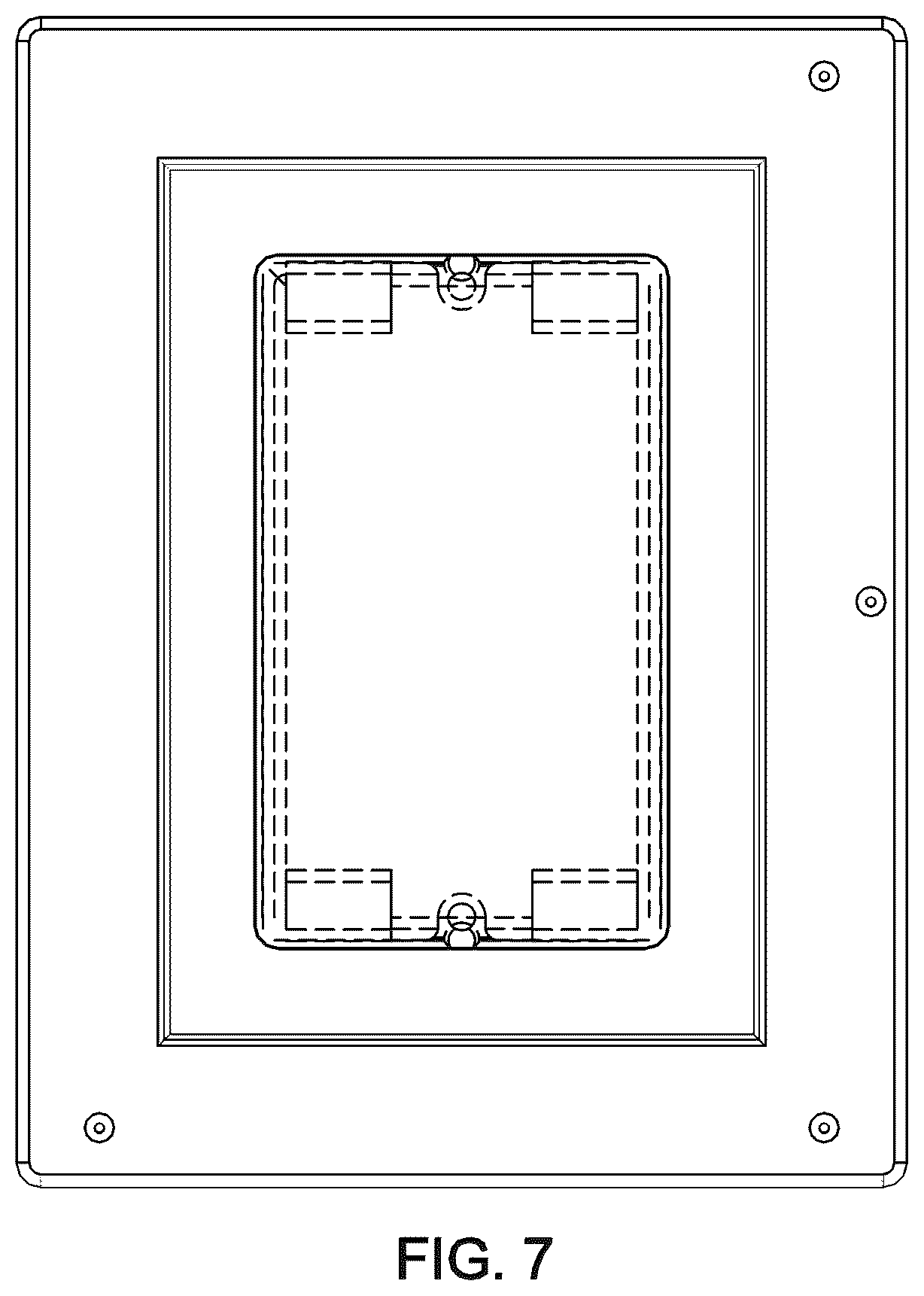 Patent USD1044740 Figure 7 – Electrical box