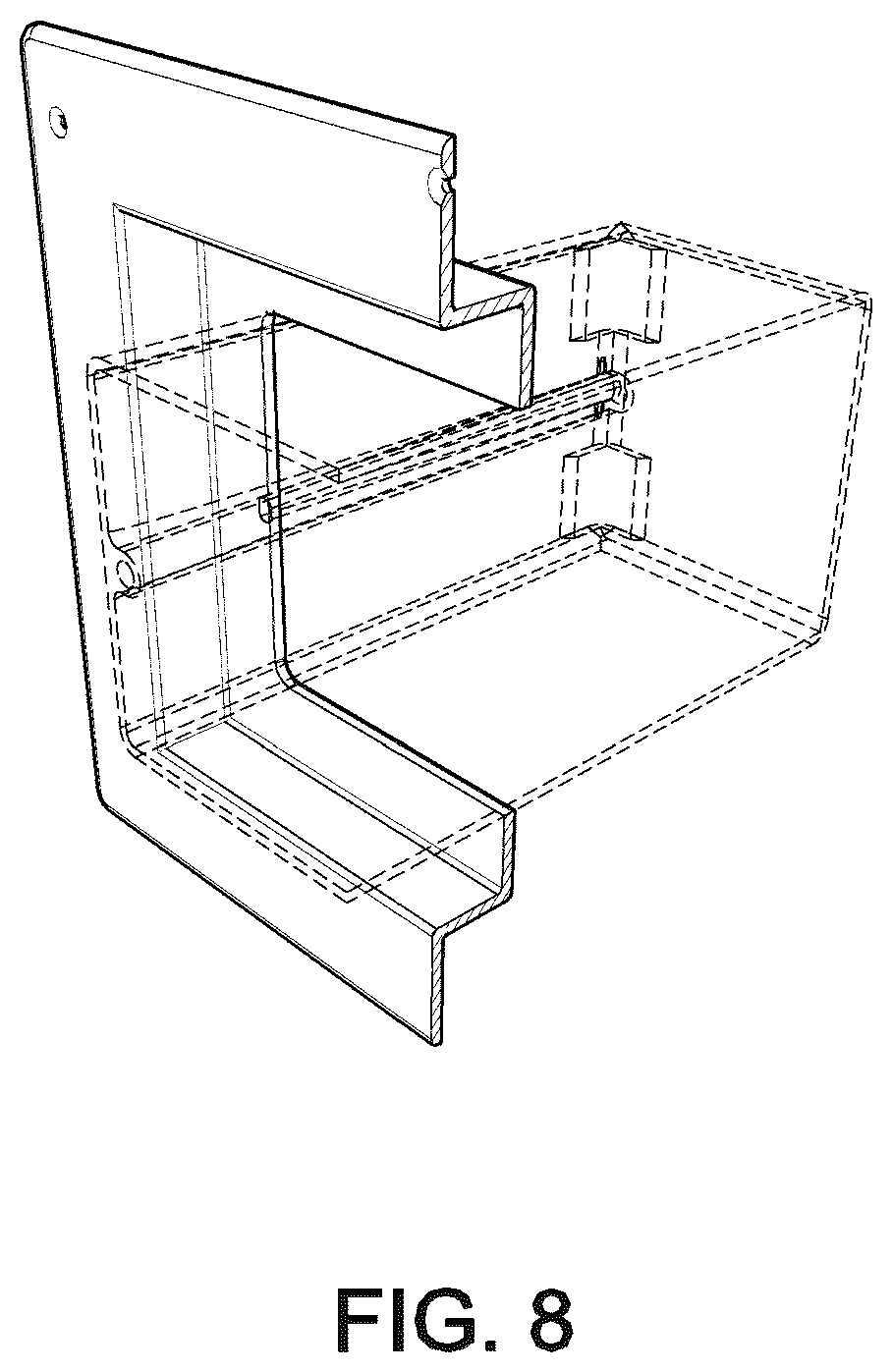Patent USD1044740 Figure 8 – Electrical box
