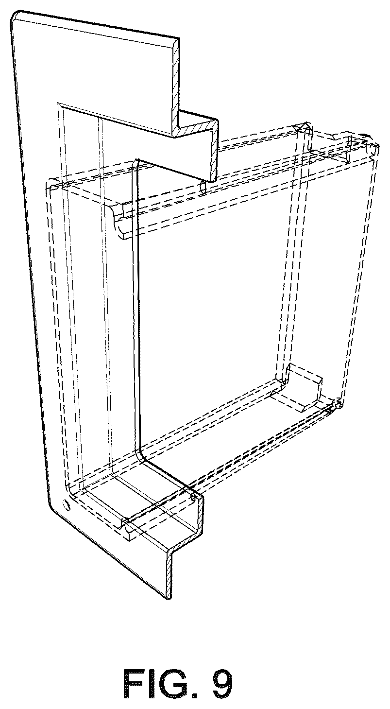 Patent USD1044740 Figure 9 – Electrical box
