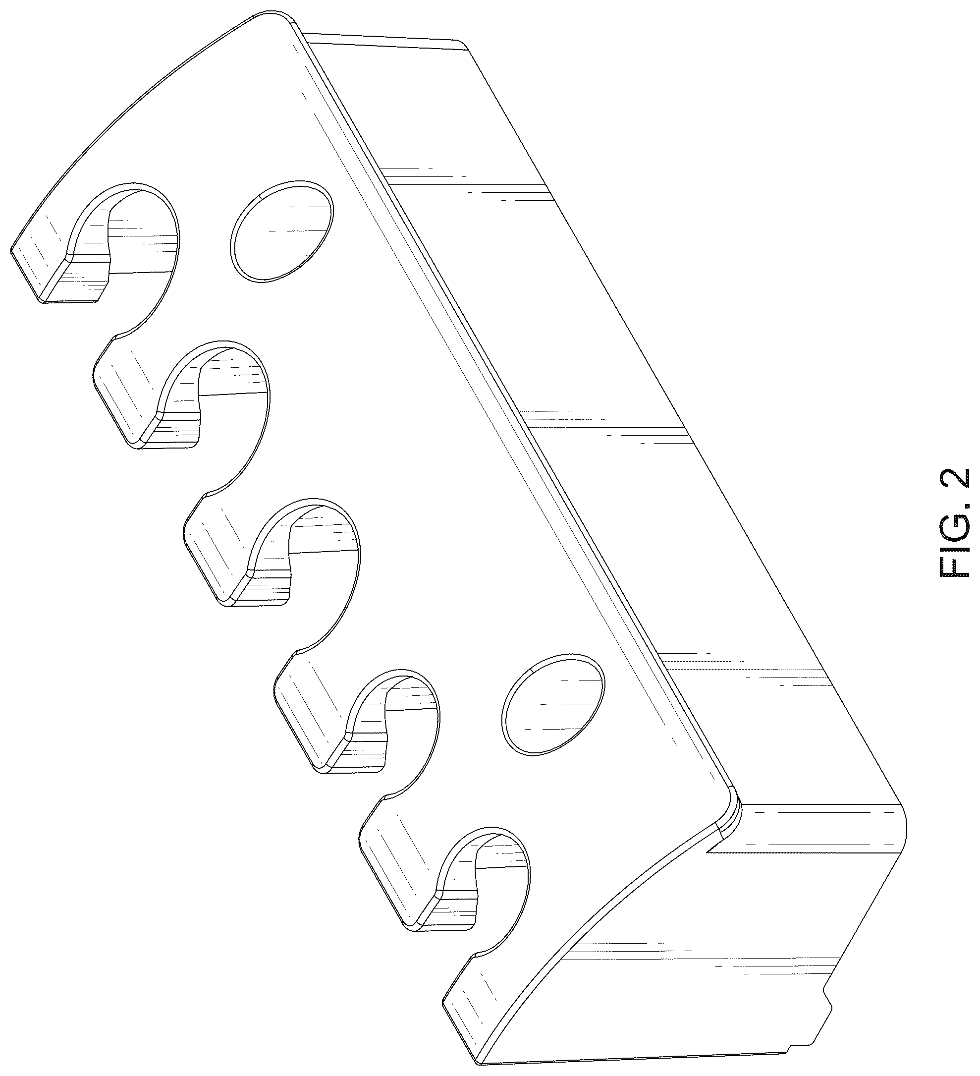 Patent USD1044741 Figure 2 – Cable cover