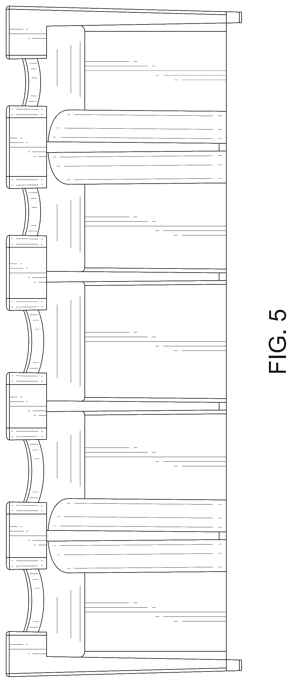 Patent USD1044741 Figure 5 – Cable cover