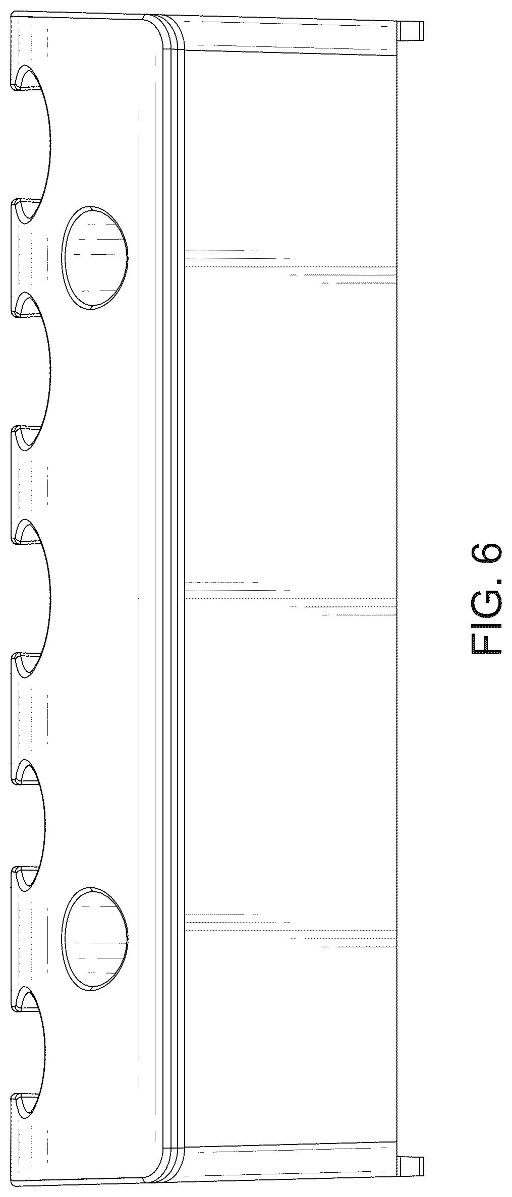 Patent USD1044741 Figure 6 – Cable cover