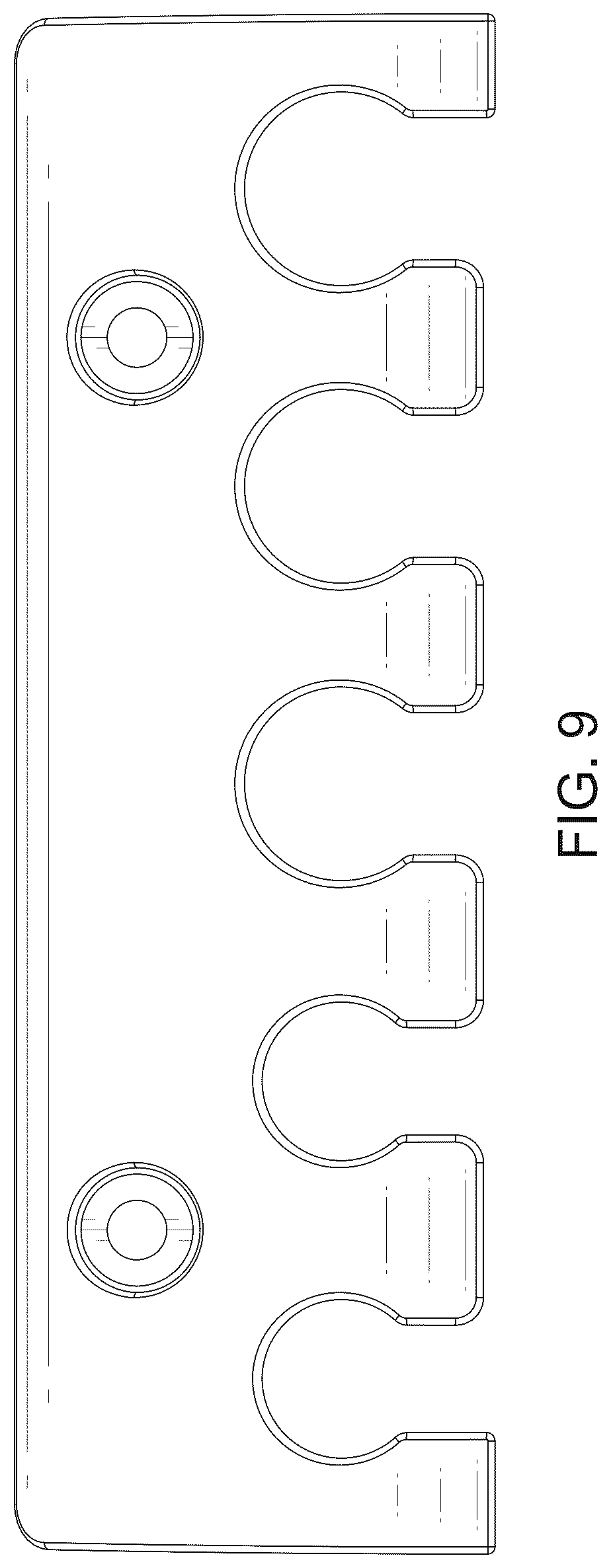 Patent USD1044741 Figure 8 – Cable cover