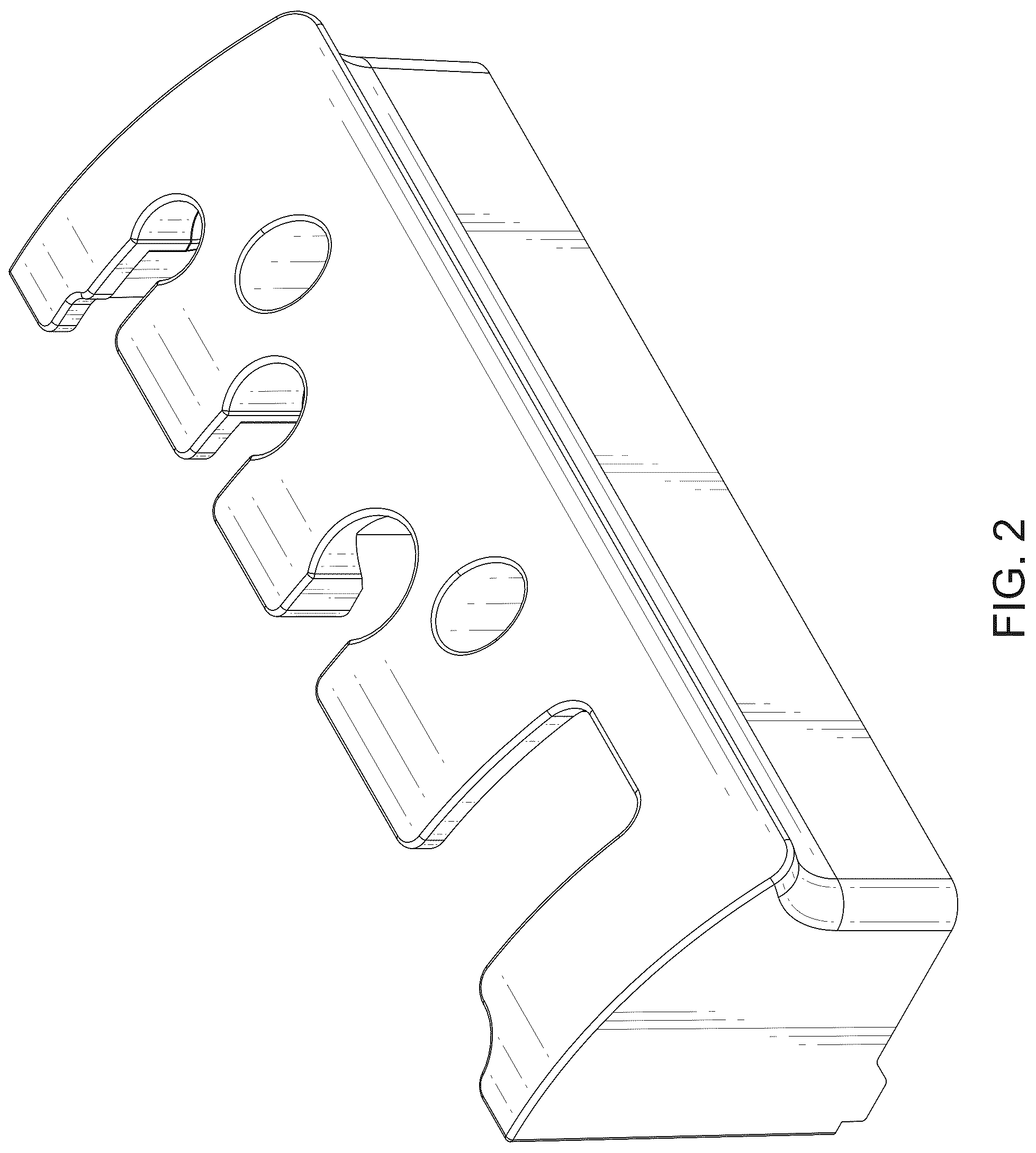 Patent USD1044742 Figure 2 – Cable cover