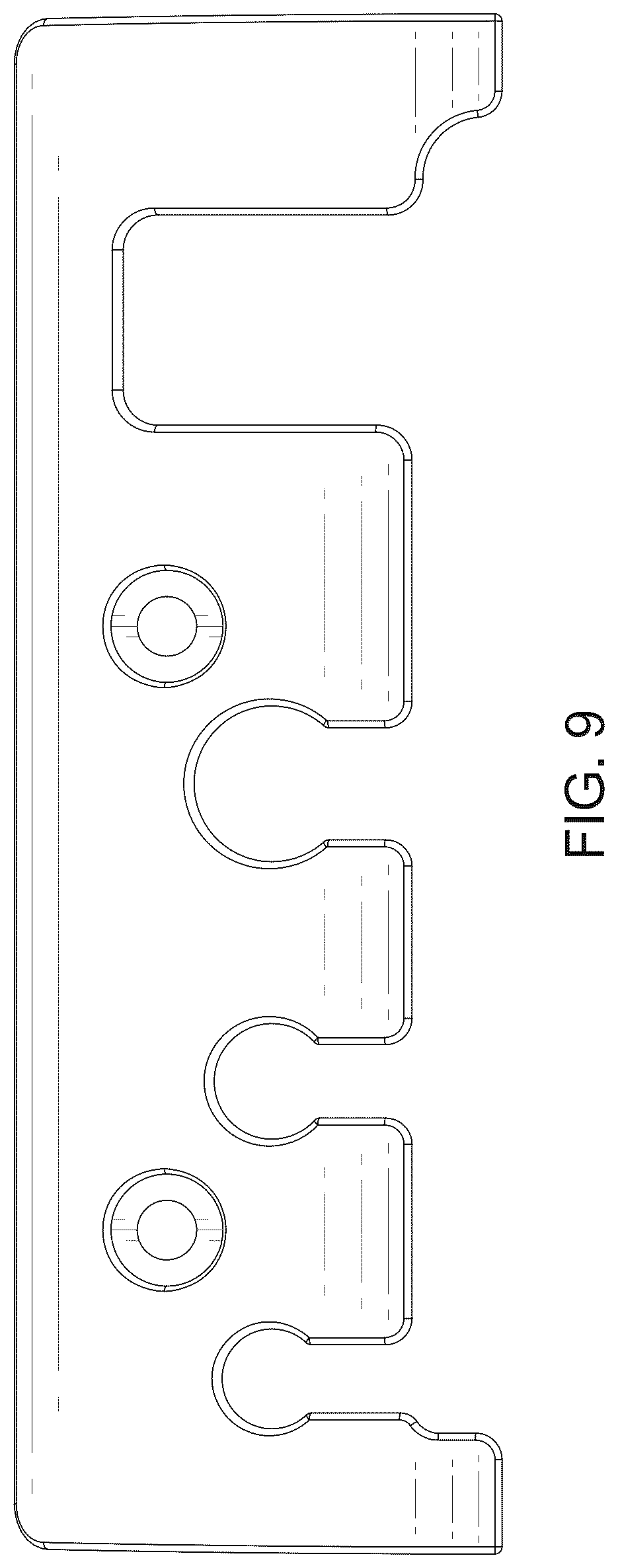 Patent USD1044742 Figure 8 – Cable cover