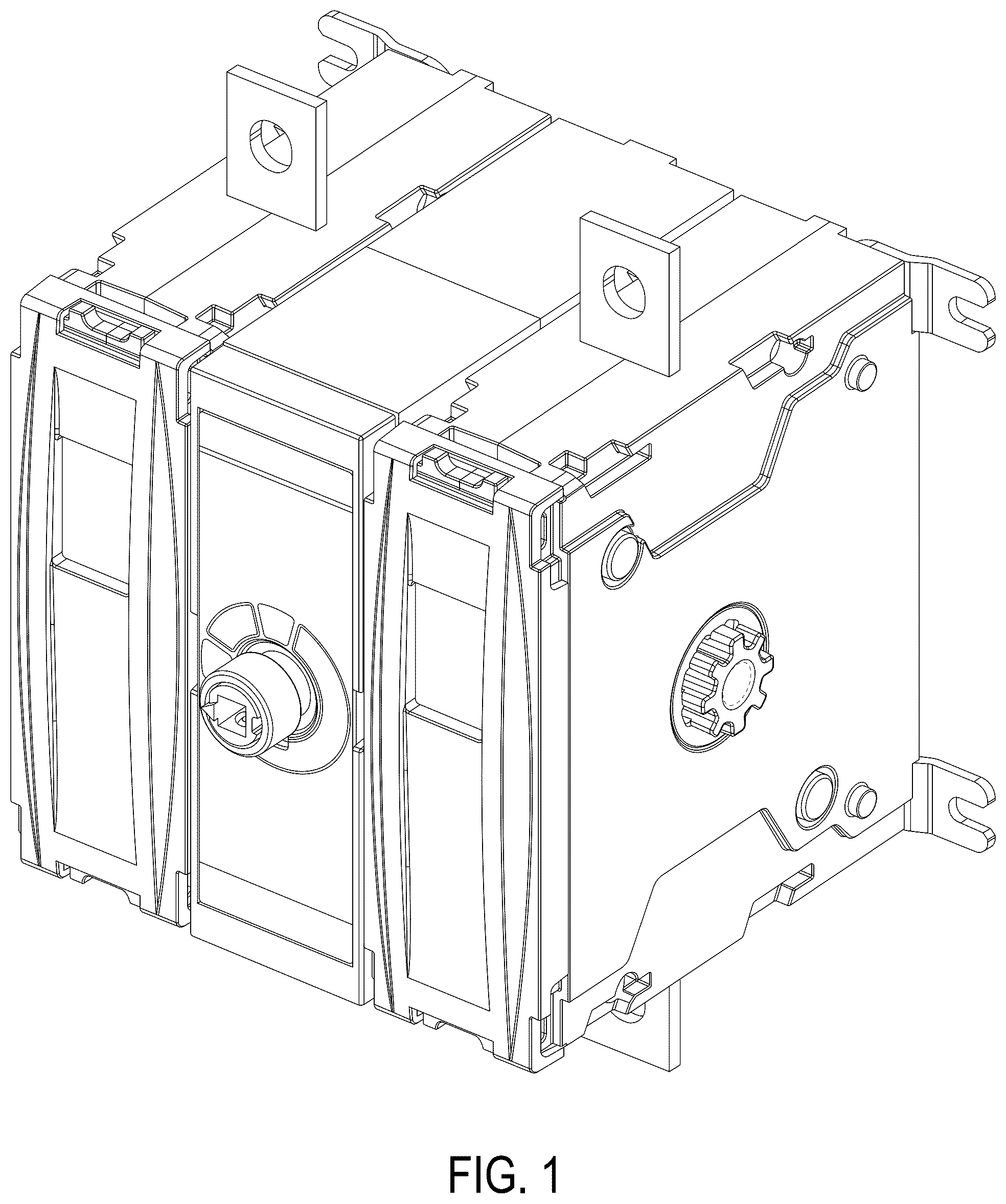 Patent USD1044744 Figure 1 – Switch-disconnector
