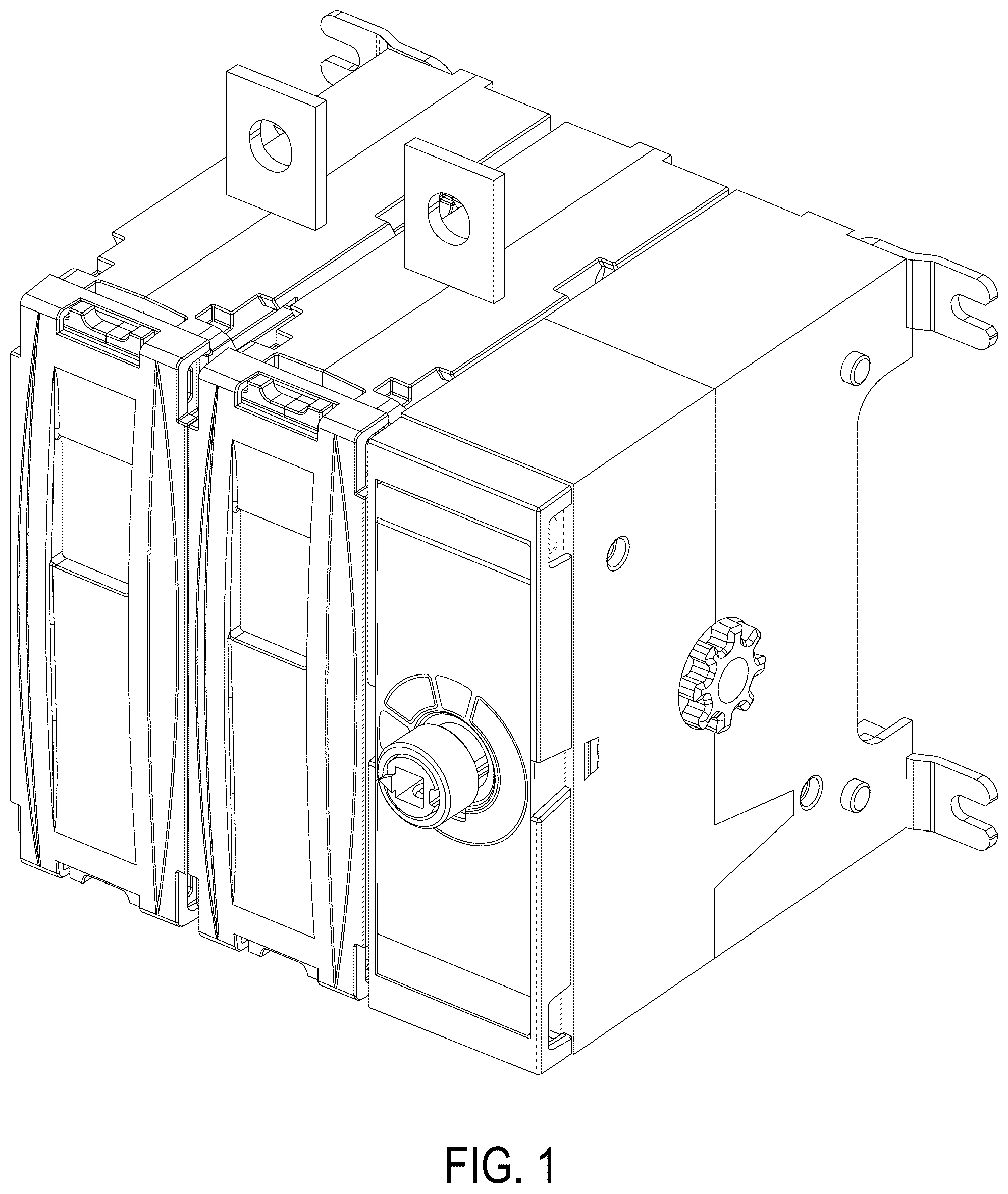 Patent USD1044745 Figure 1 – Switch-disconnector