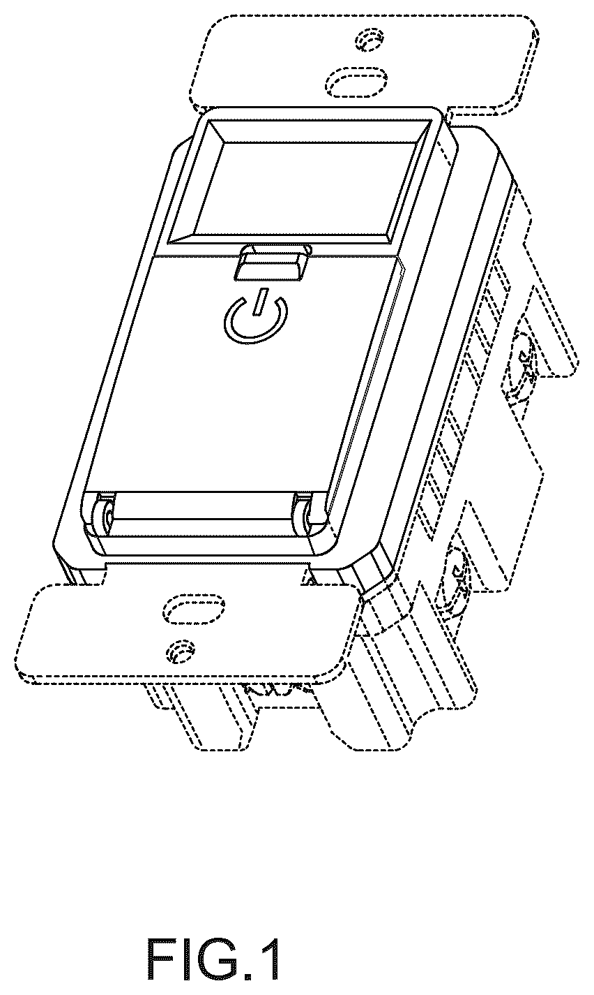 Patent USD1044746 — Digital astronomic timer switch — Figure 1