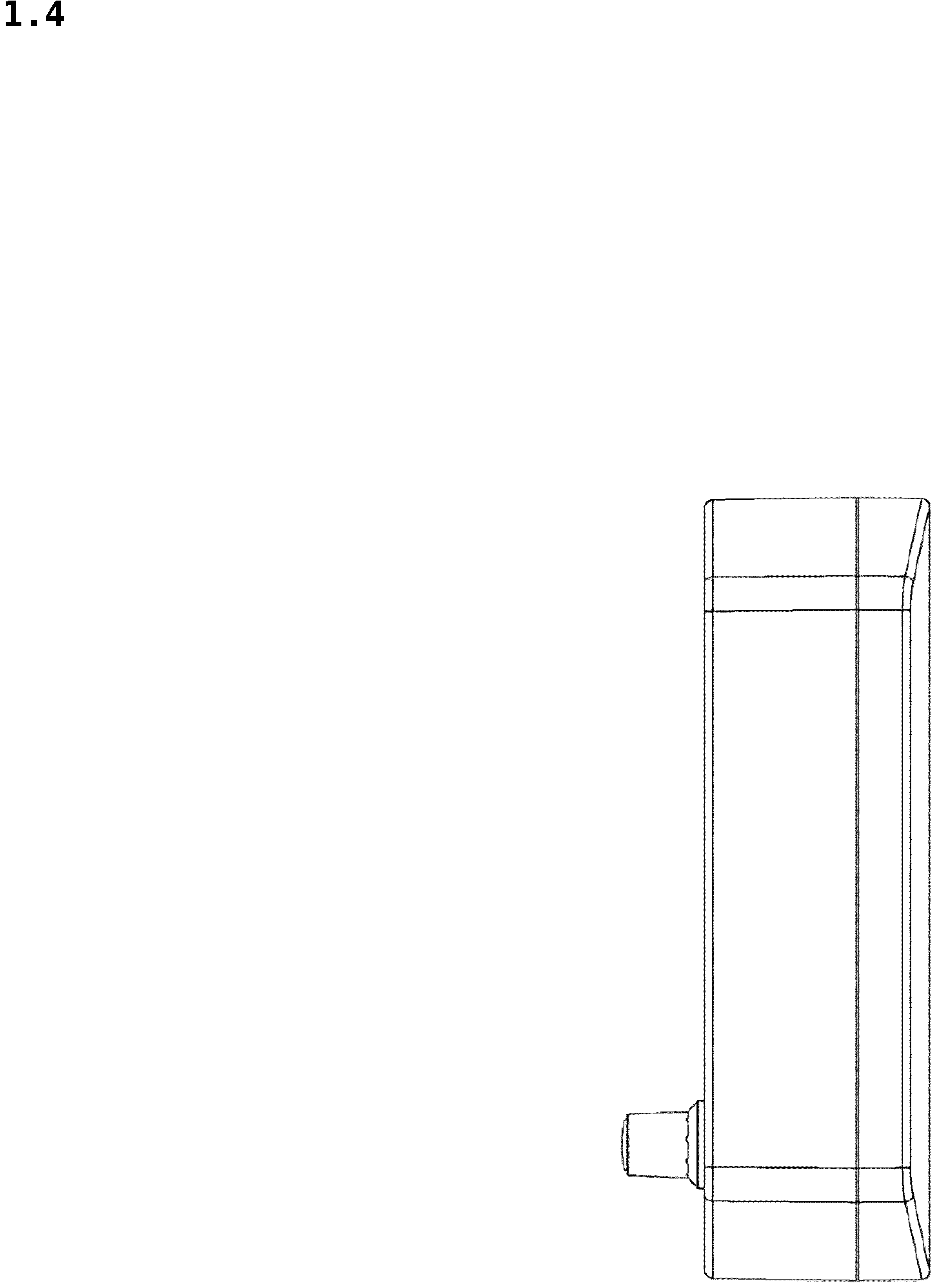 Patent USD1044747 Figure 4 – Control panel for stage lightings