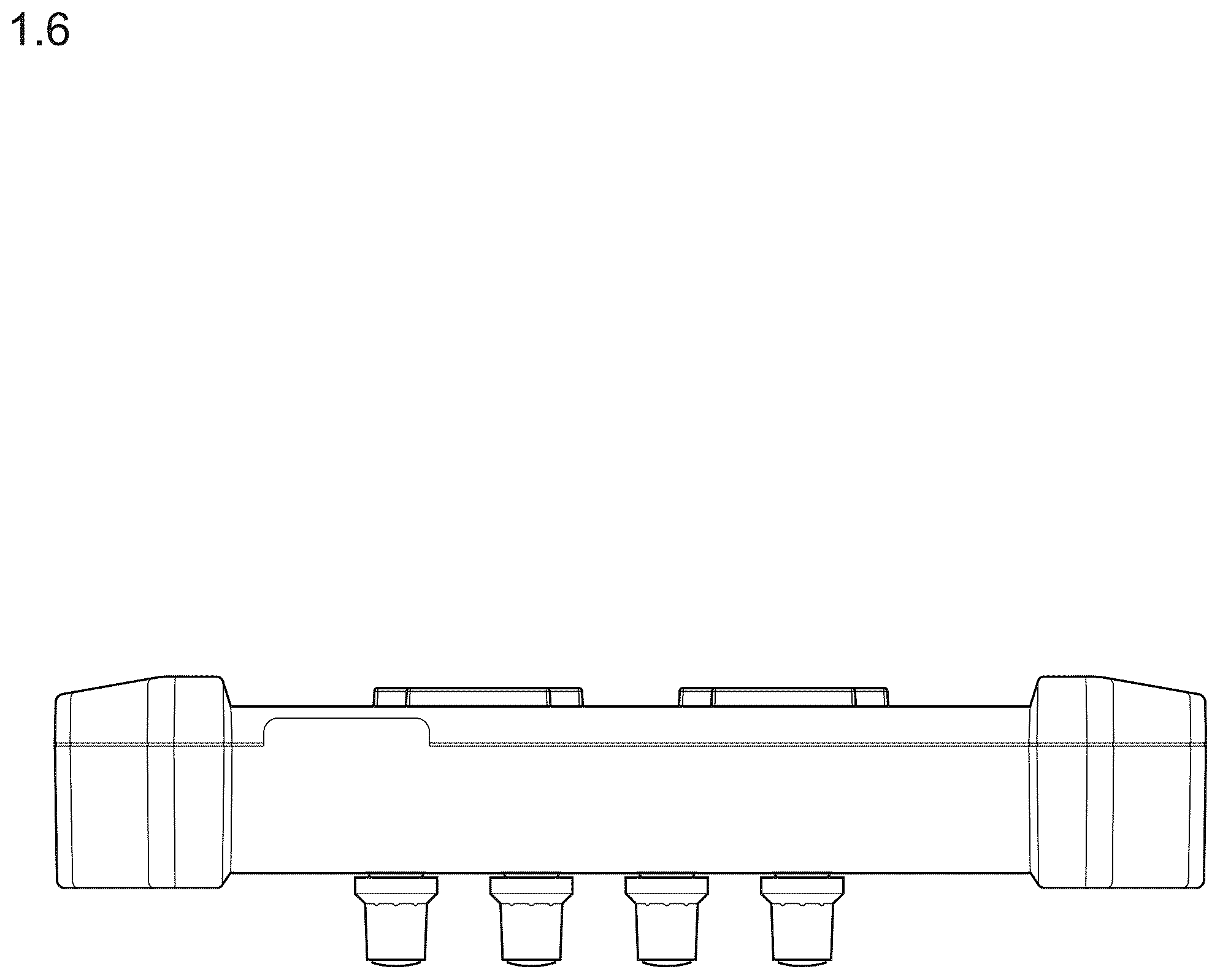 Patent USD1044747 Figure 6 – Control panel for stage lightings