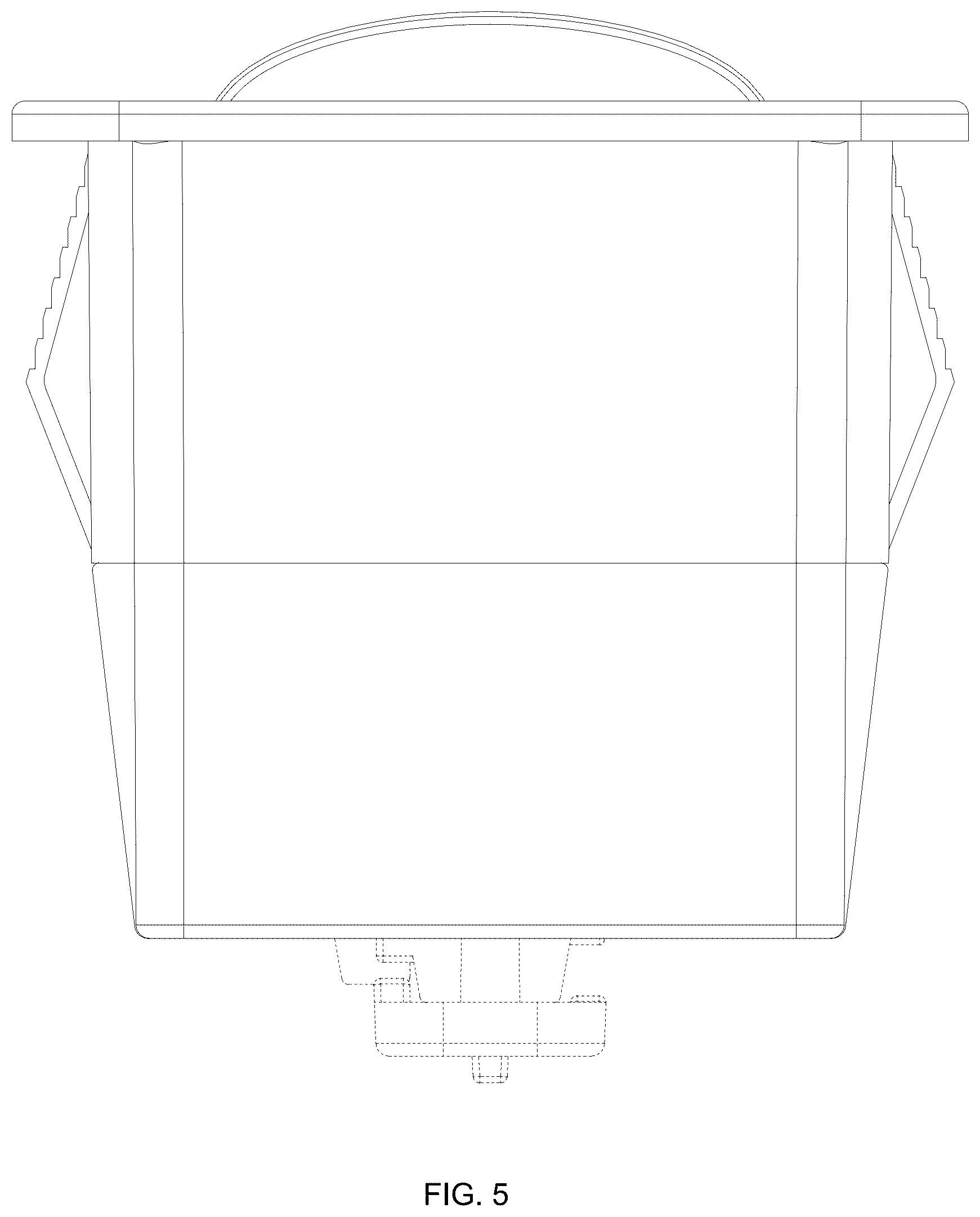 Patent USD1044748 Figure 5 – Remote control device