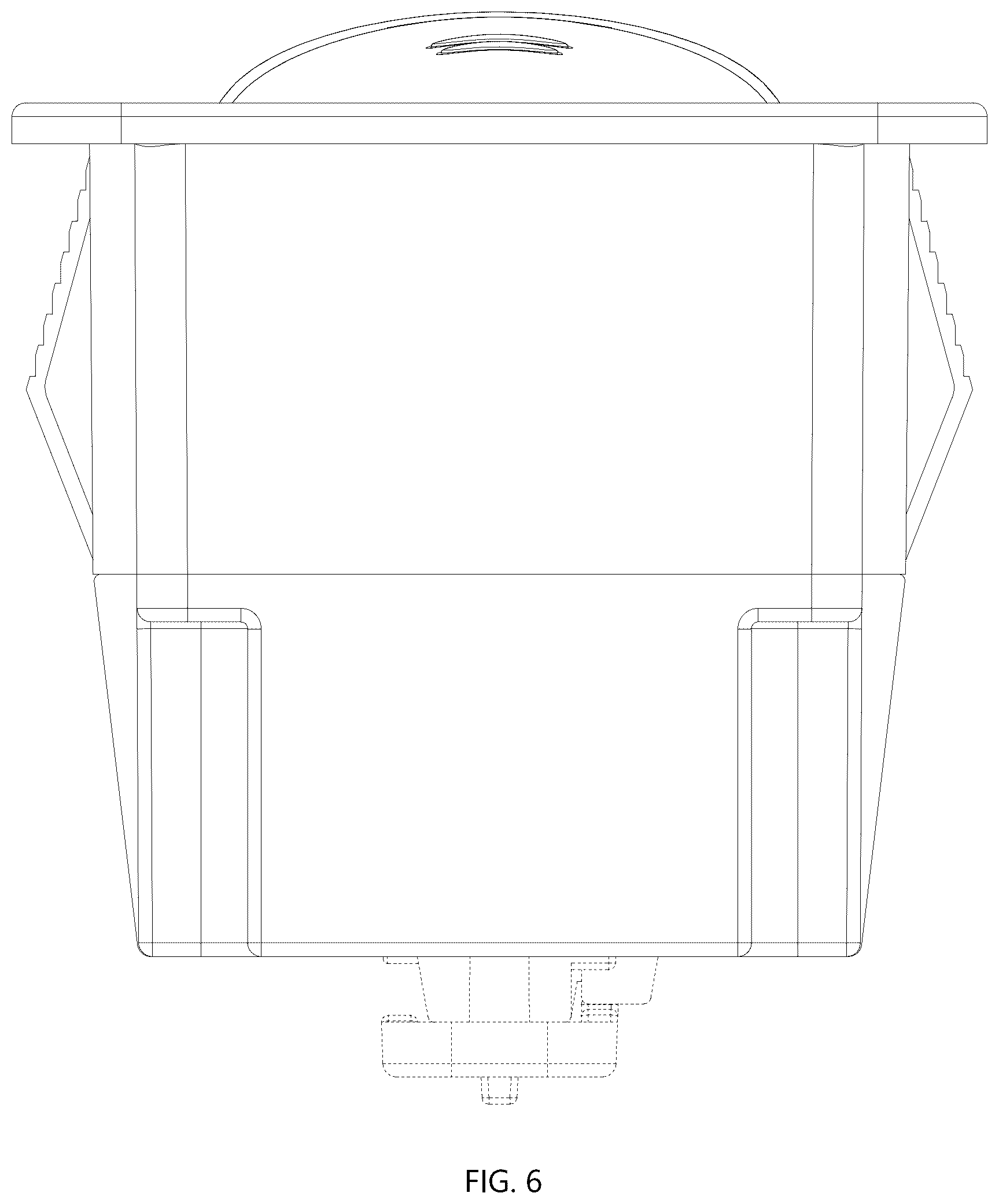 Patent USD1044748 Figure 6 – Remote control device