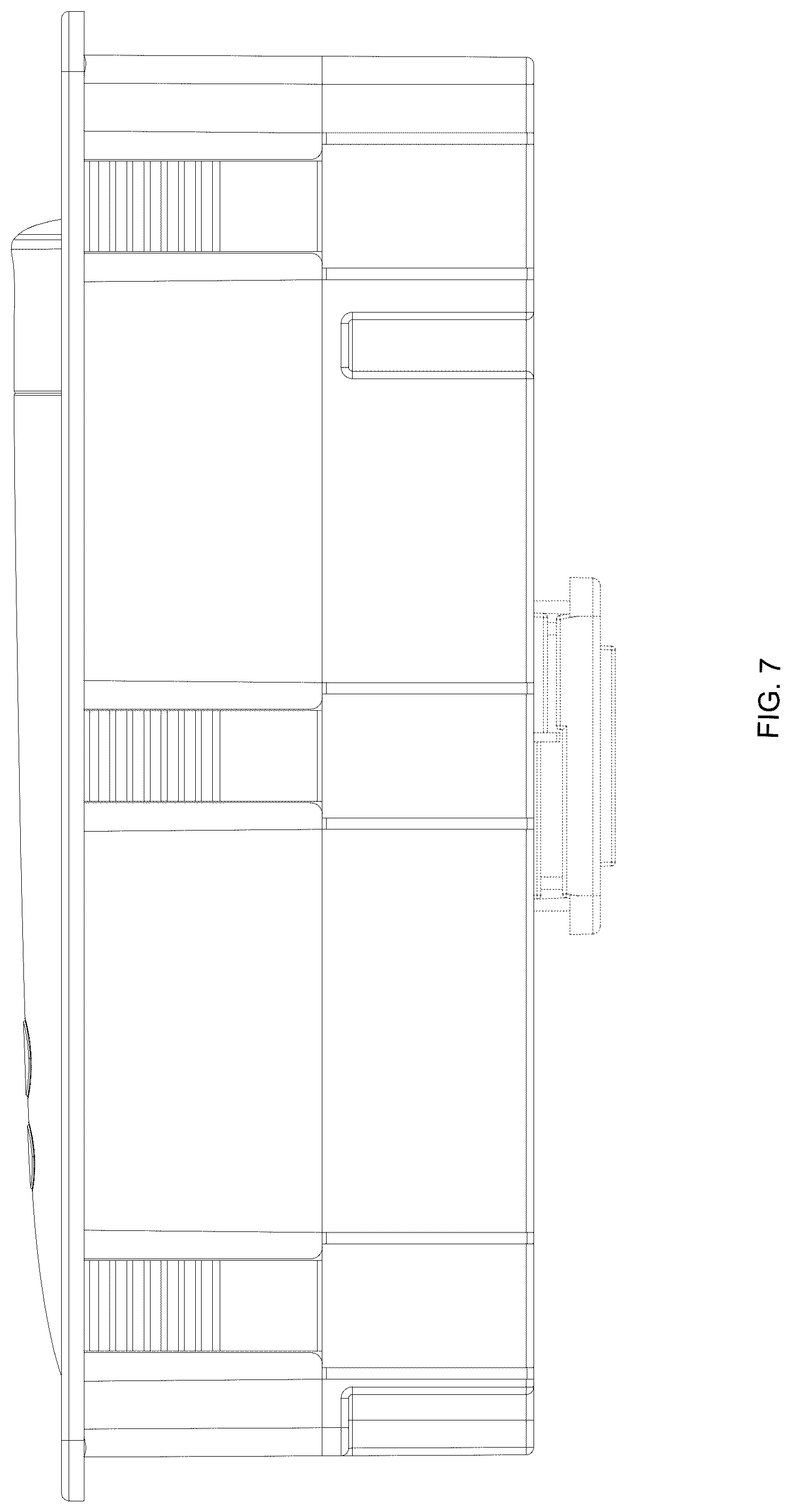 Patent USD1044748 Figure 7 – Remote control device