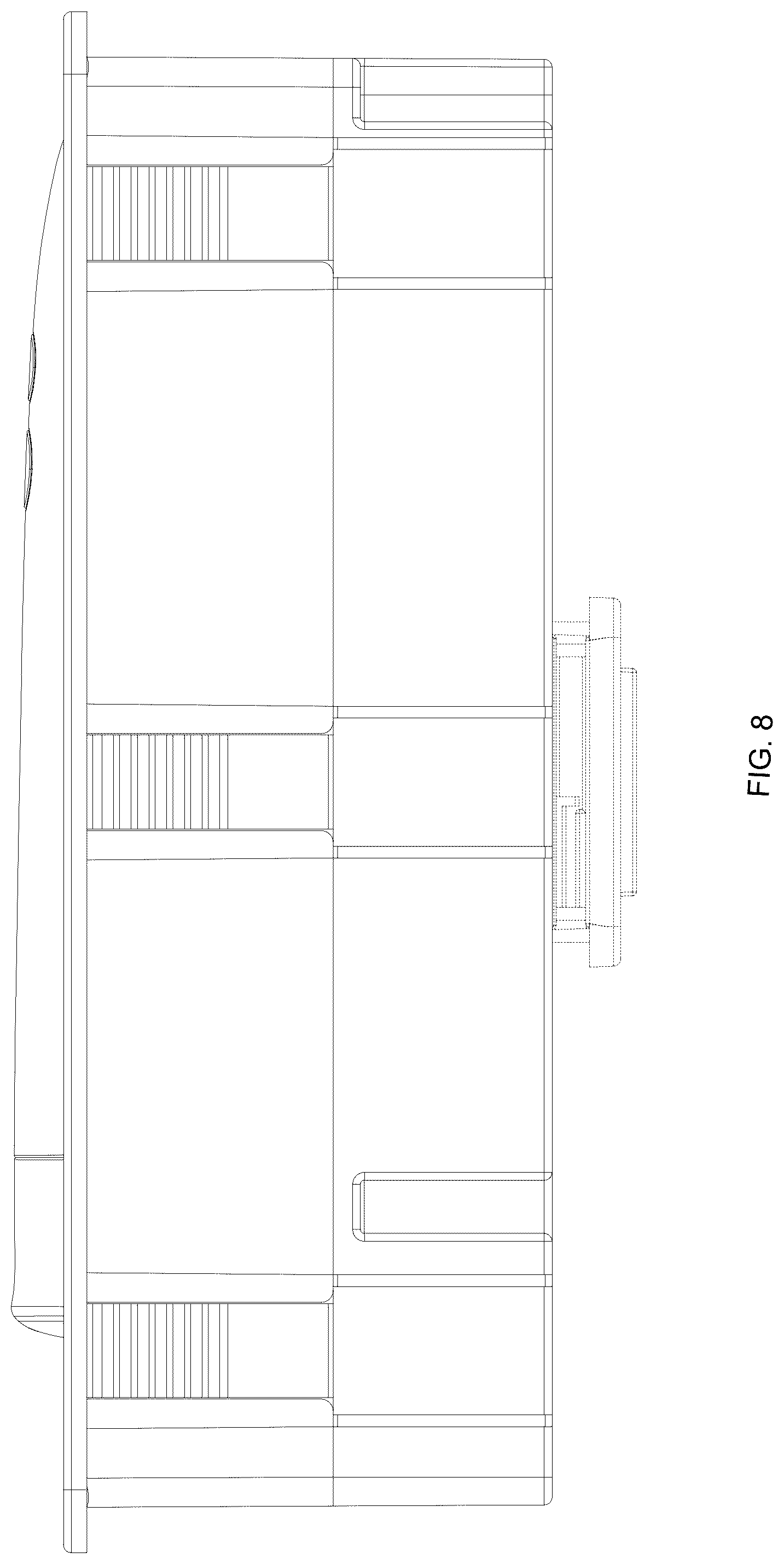 Patent USD1044748 Figure 8 – Remote control device