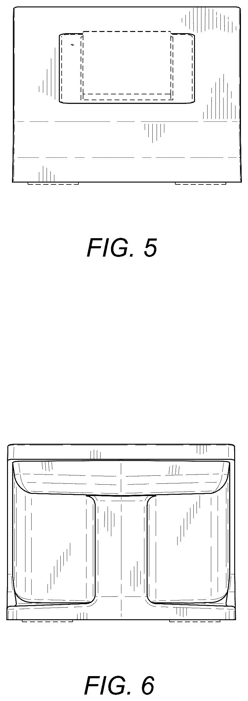Patent USD1044750 Figure 5 – Tabletop base for a button panel