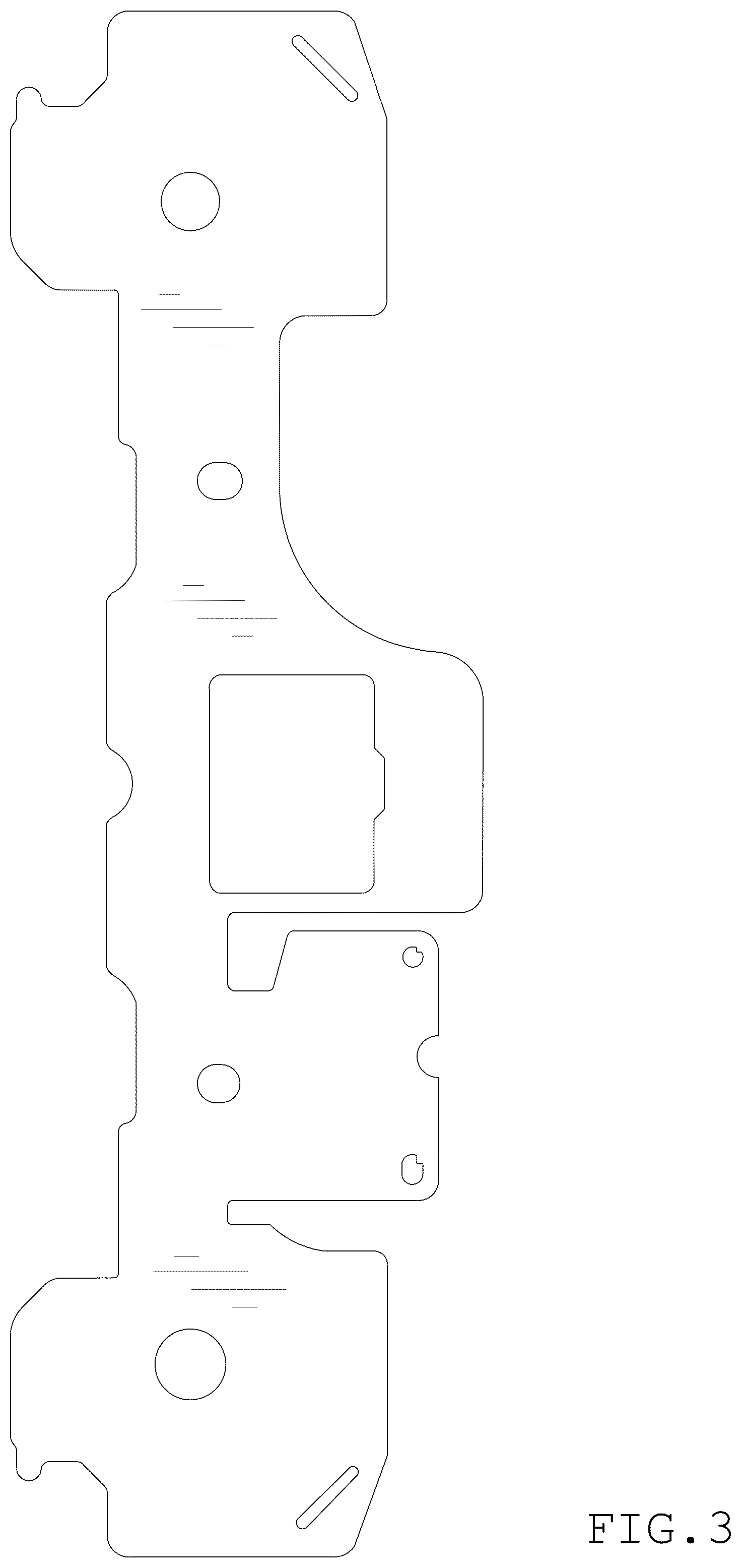 Patent USD1044752 Figure 3 – Flexible printed circuit board for game controllers