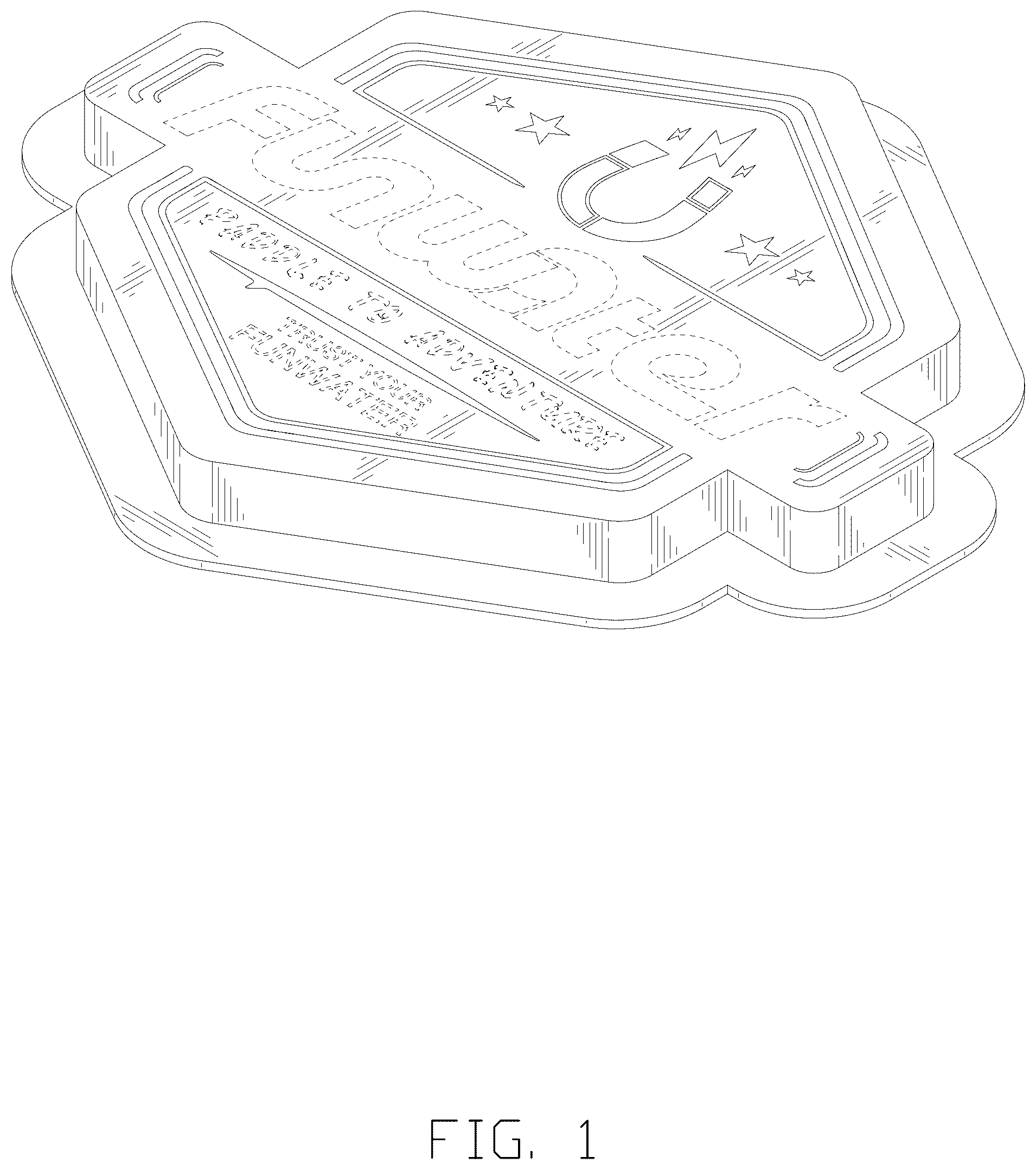 Patent USD1044754 — Magnetic base — Figure 1
