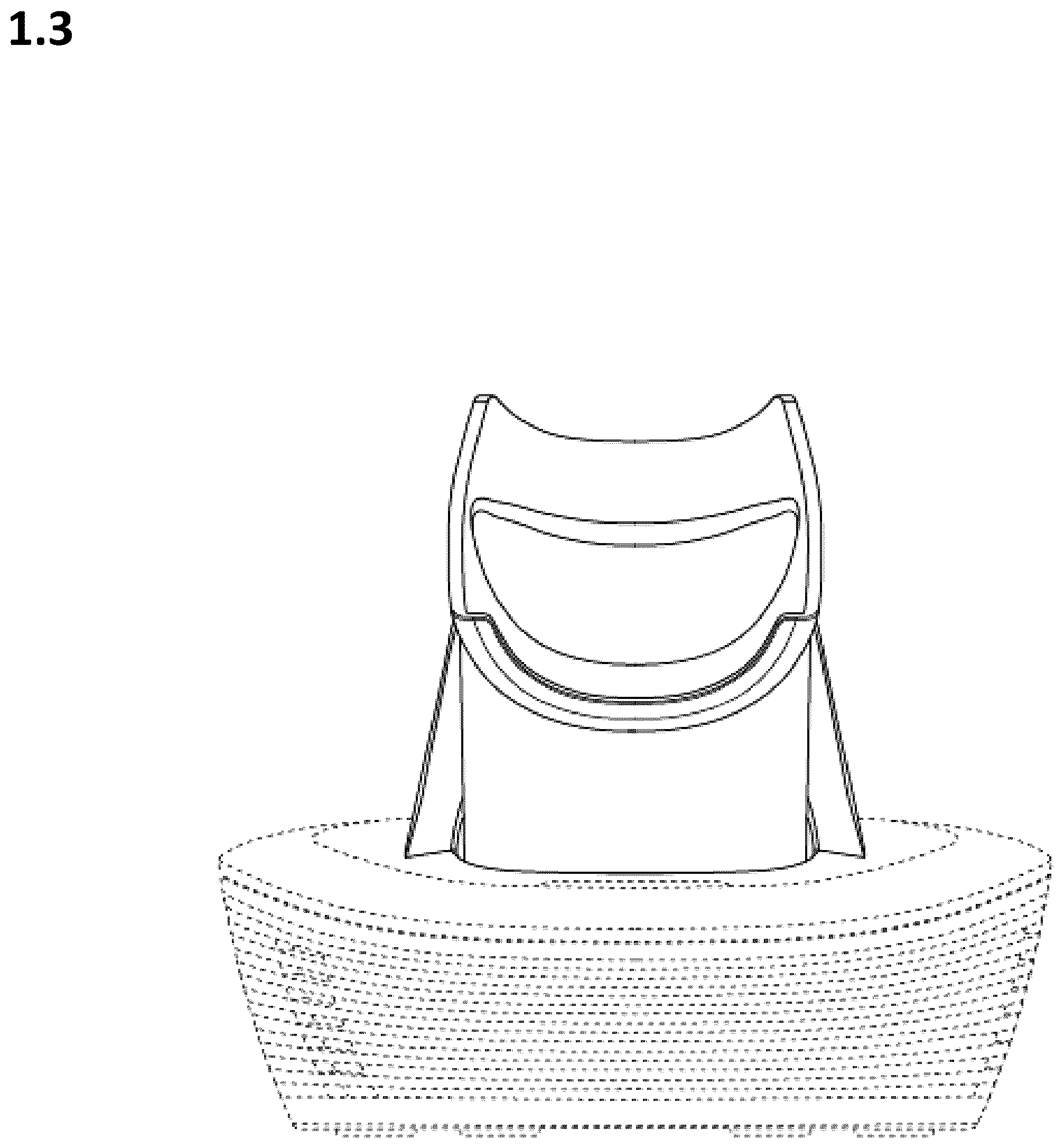 Patent USD1044759 Figure 3 – Support for scanner