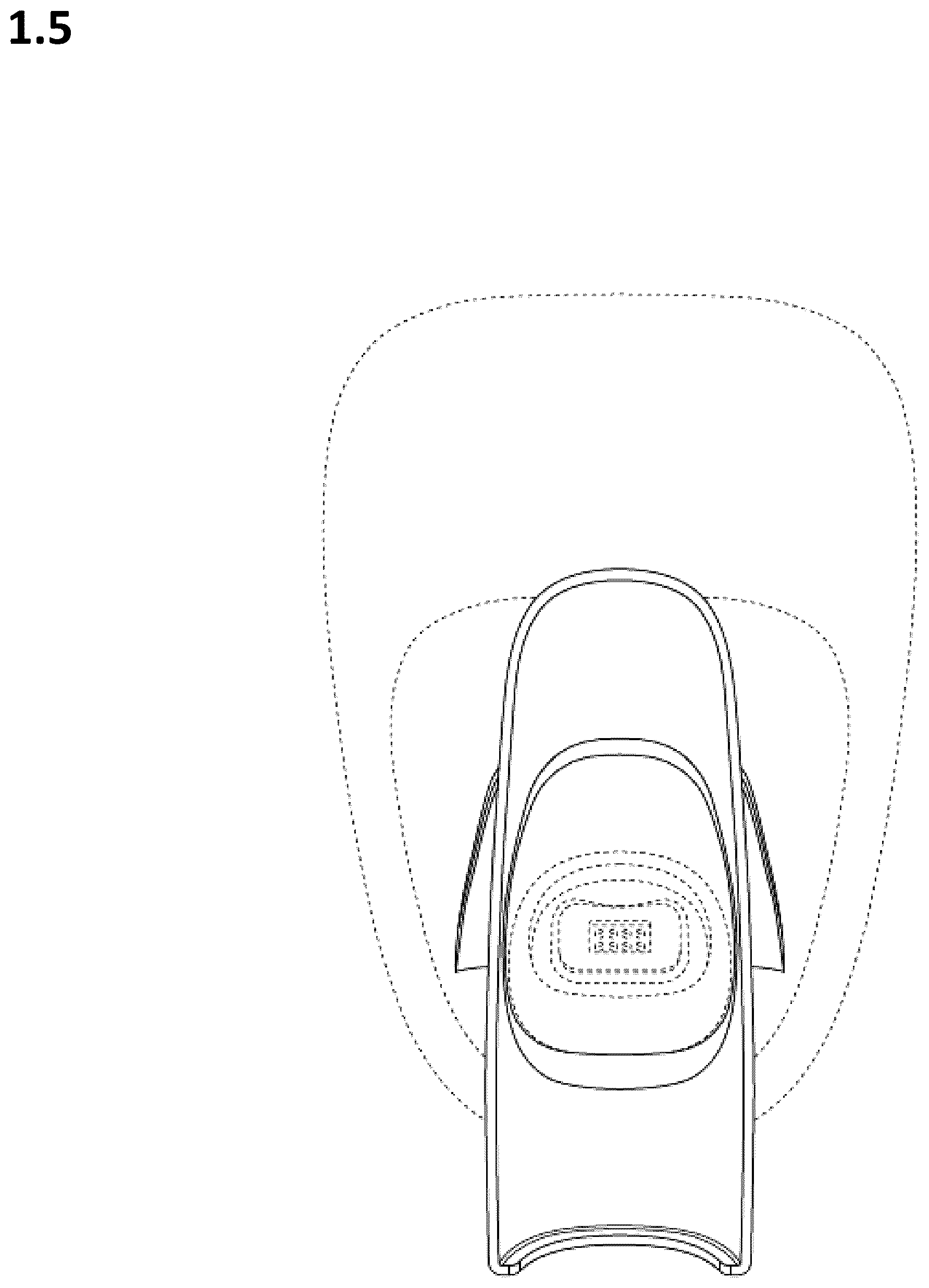 Patent USD1044759 Figure 5 – Support for scanner