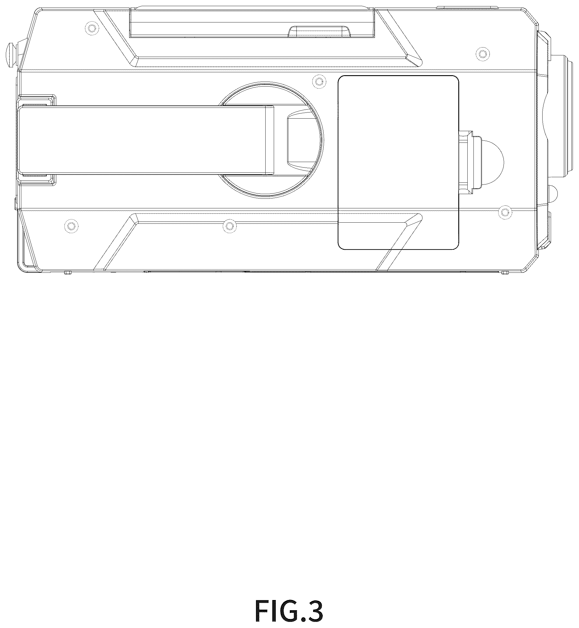 Patent USD1044760 Figure 3 – Emergency radio