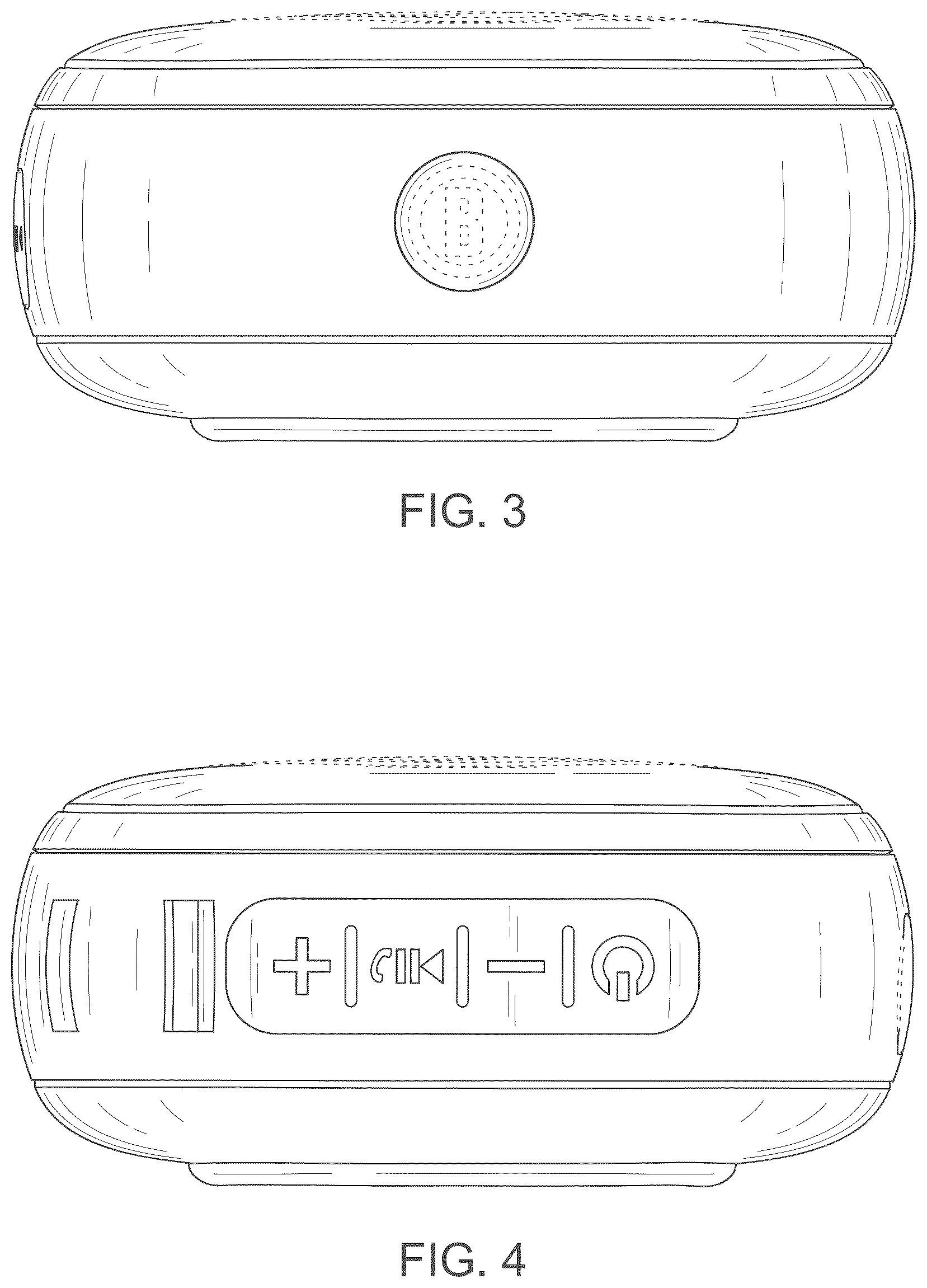 Patent USD1044763 Figure 3 – Bluetooth speaker
