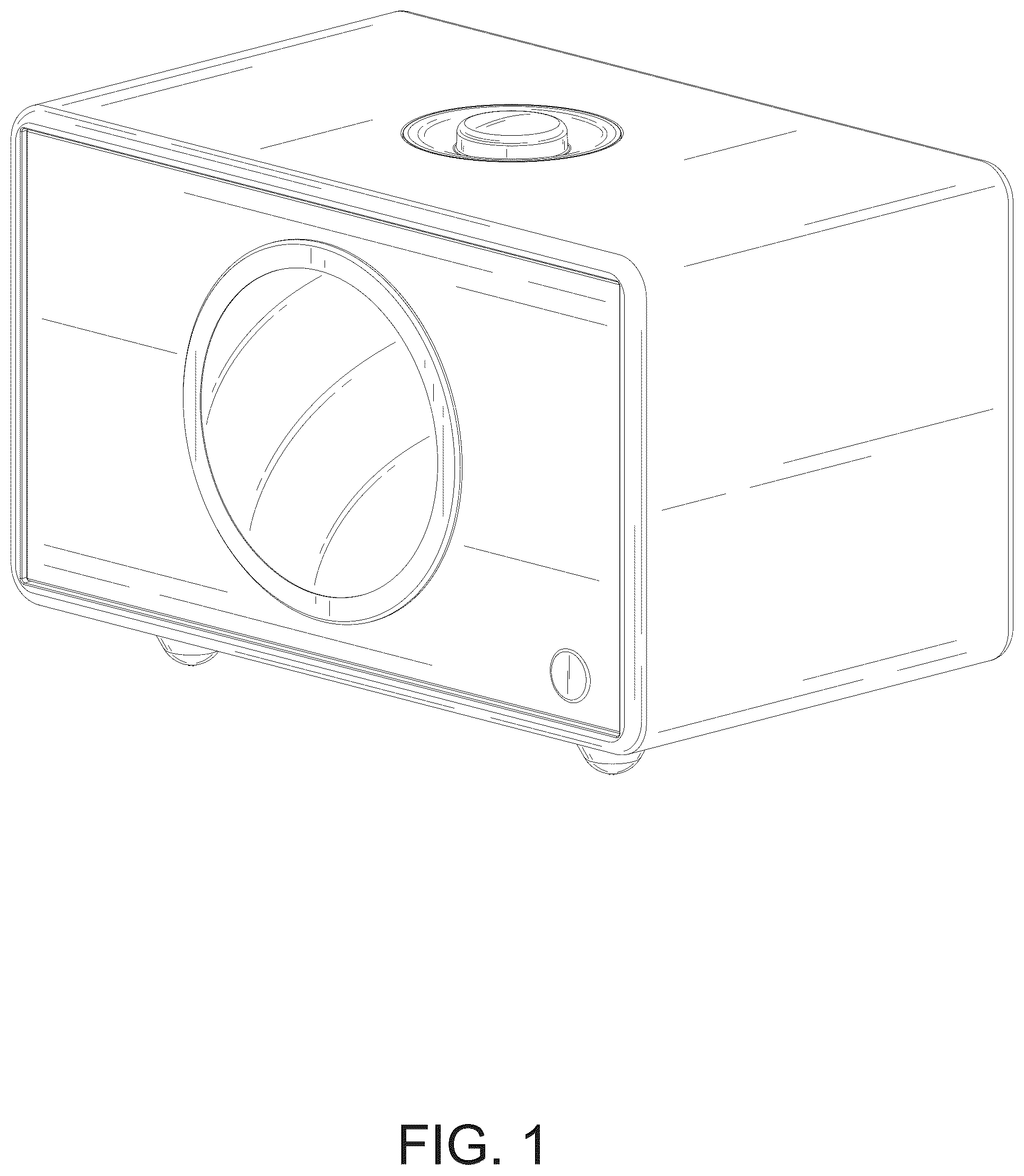Patent USD1044765 Figure 1 – Ferrofluid speaker