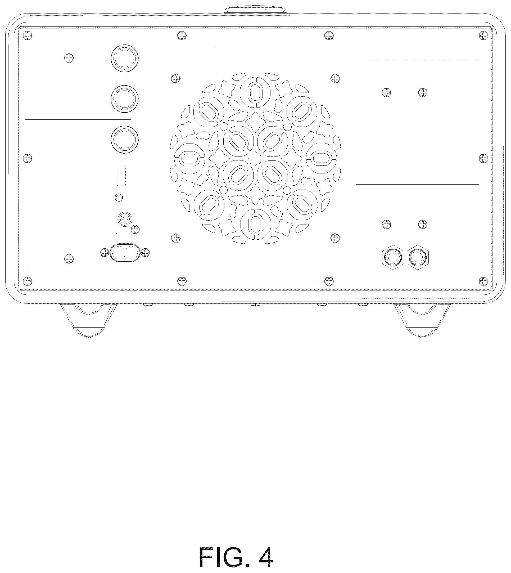 Patent USD1044765 Figure 4 – Ferrofluid speaker