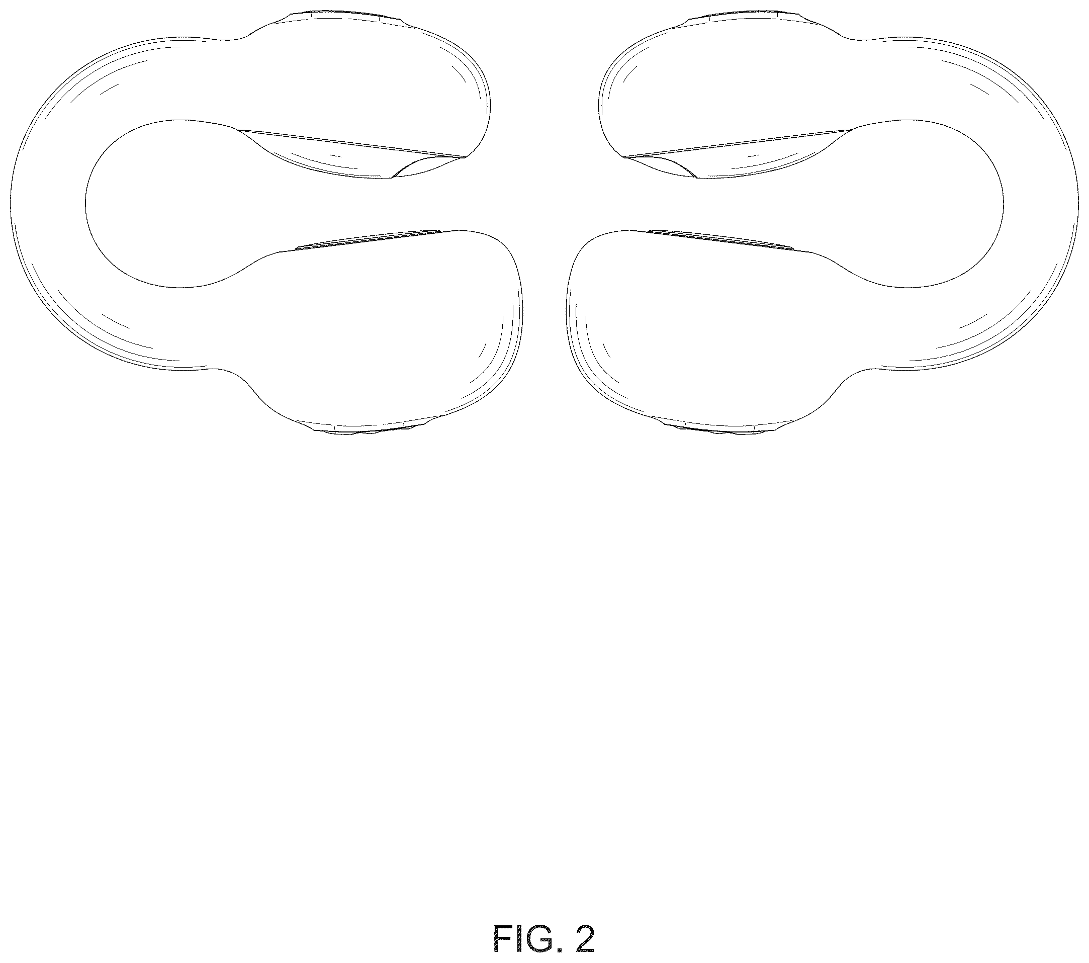 Patent USD1044766 Figure 2 – Ear clip headphone