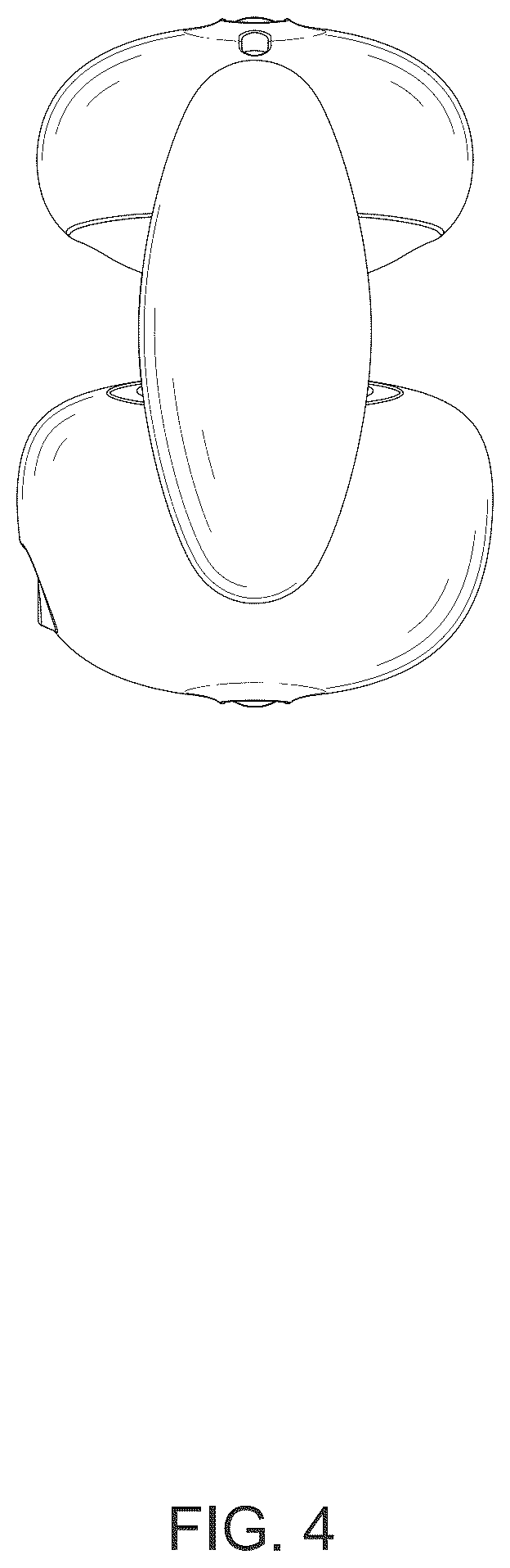 Patent USD1044766 Figure 4 – Ear clip headphone