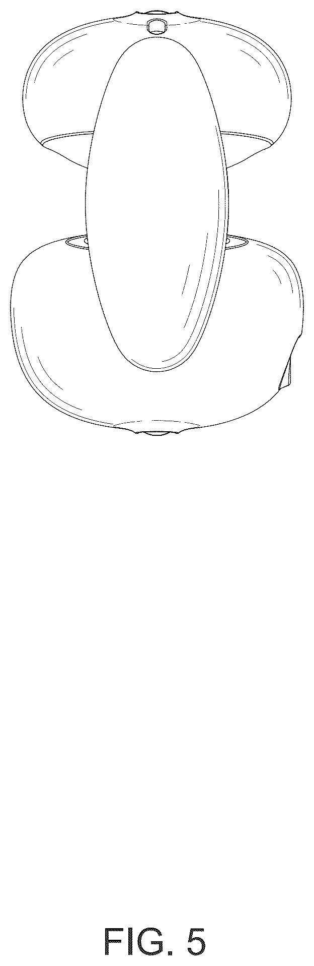 Patent USD1044766 Figure 5 – Ear clip headphone
