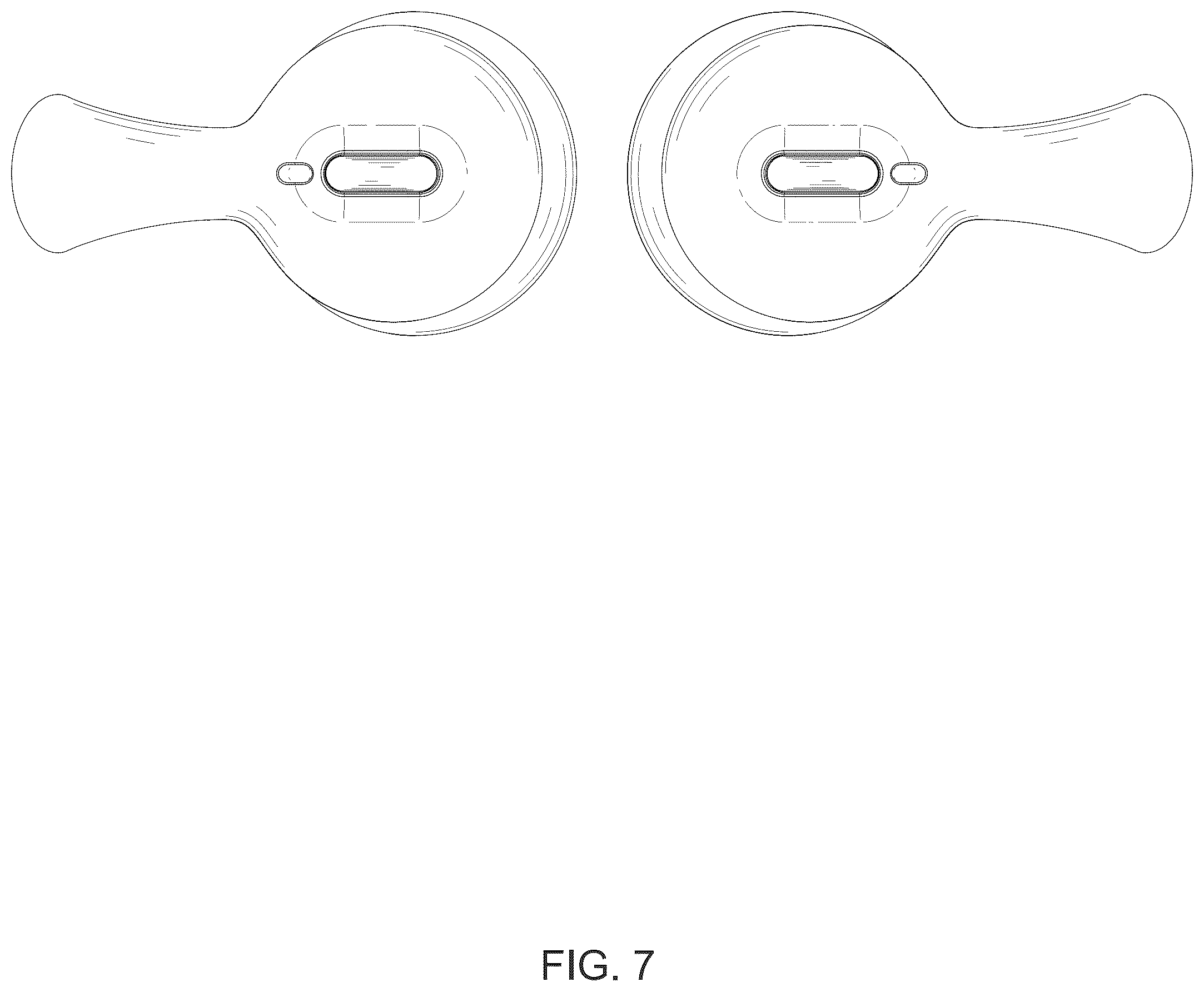 Patent USD1044766 Figure 7 – Ear clip headphone