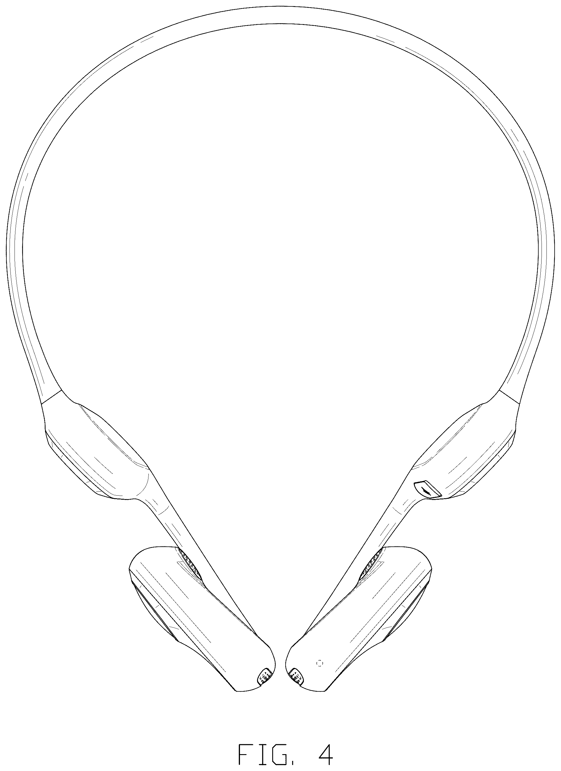 Patent USD1044767 Figure 4 – Earphone