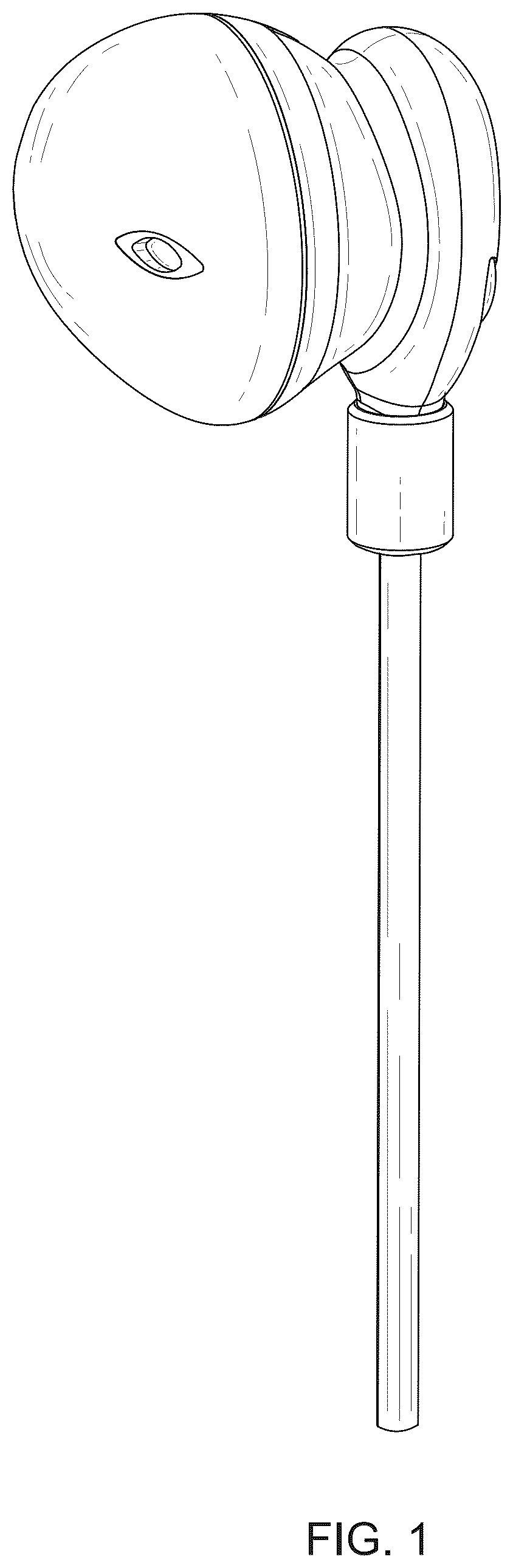 Patent USD1044768 Figure 1 – Earphone