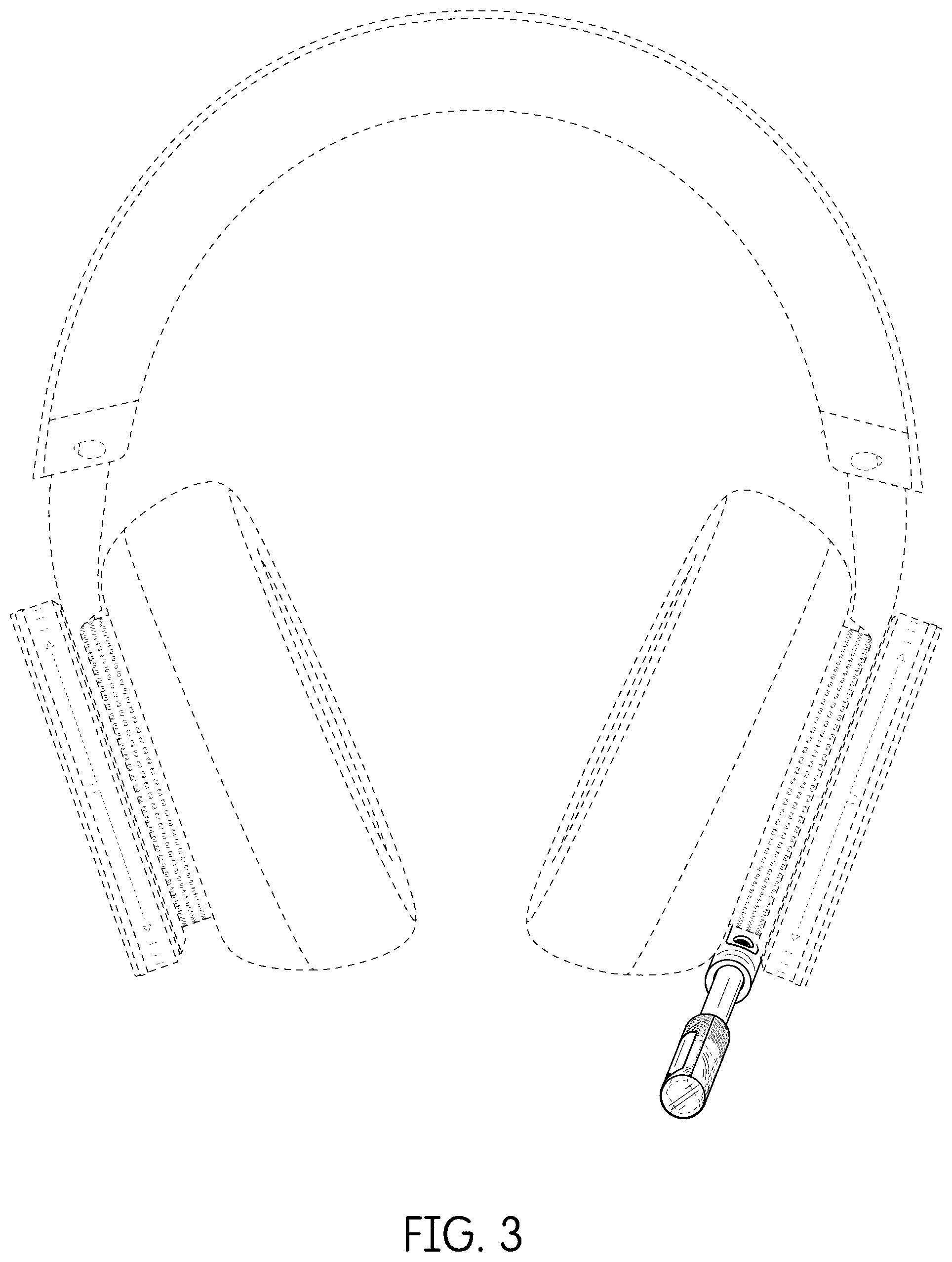 Patent USD1044770 Figure 3 – Headset microphone with transparent portion