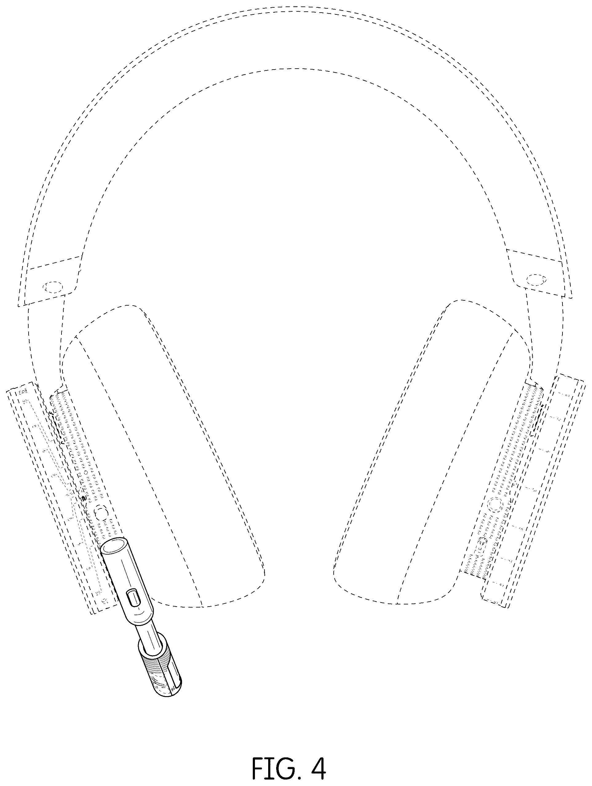 Patent USD1044770 Figure 4 – Headset microphone with transparent portion