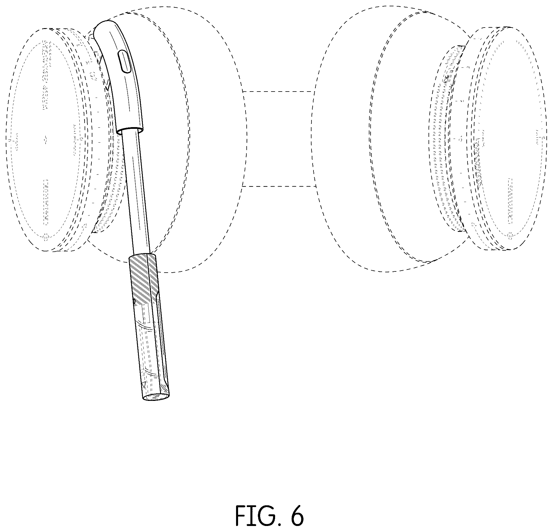Patent USD1044770 Figure 6 – Headset microphone with transparent portion