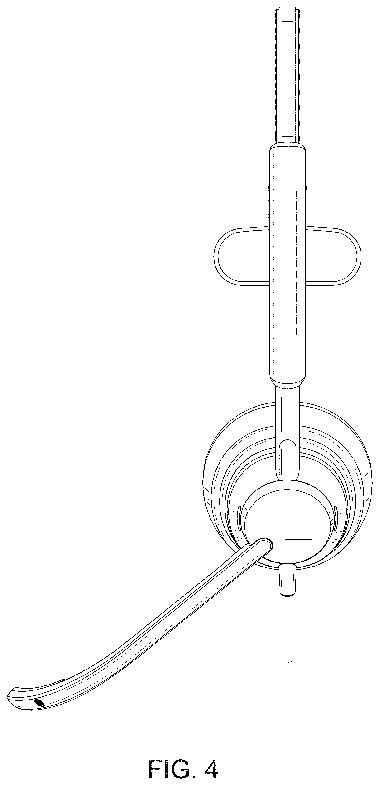 Patent USD1044771 Figure 4 – Headset for telephone