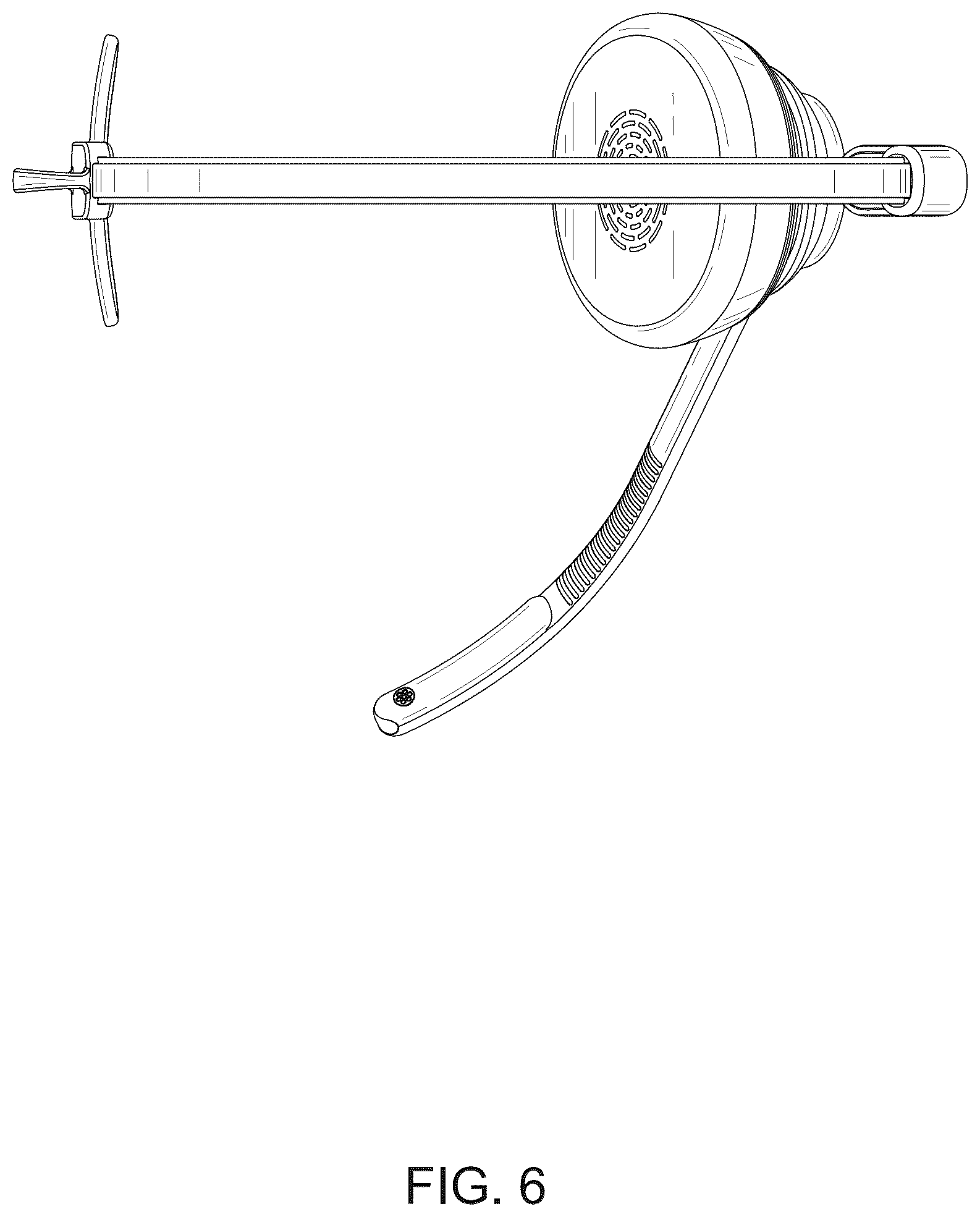 Patent USD1044771 Figure 6 – Headset for telephone