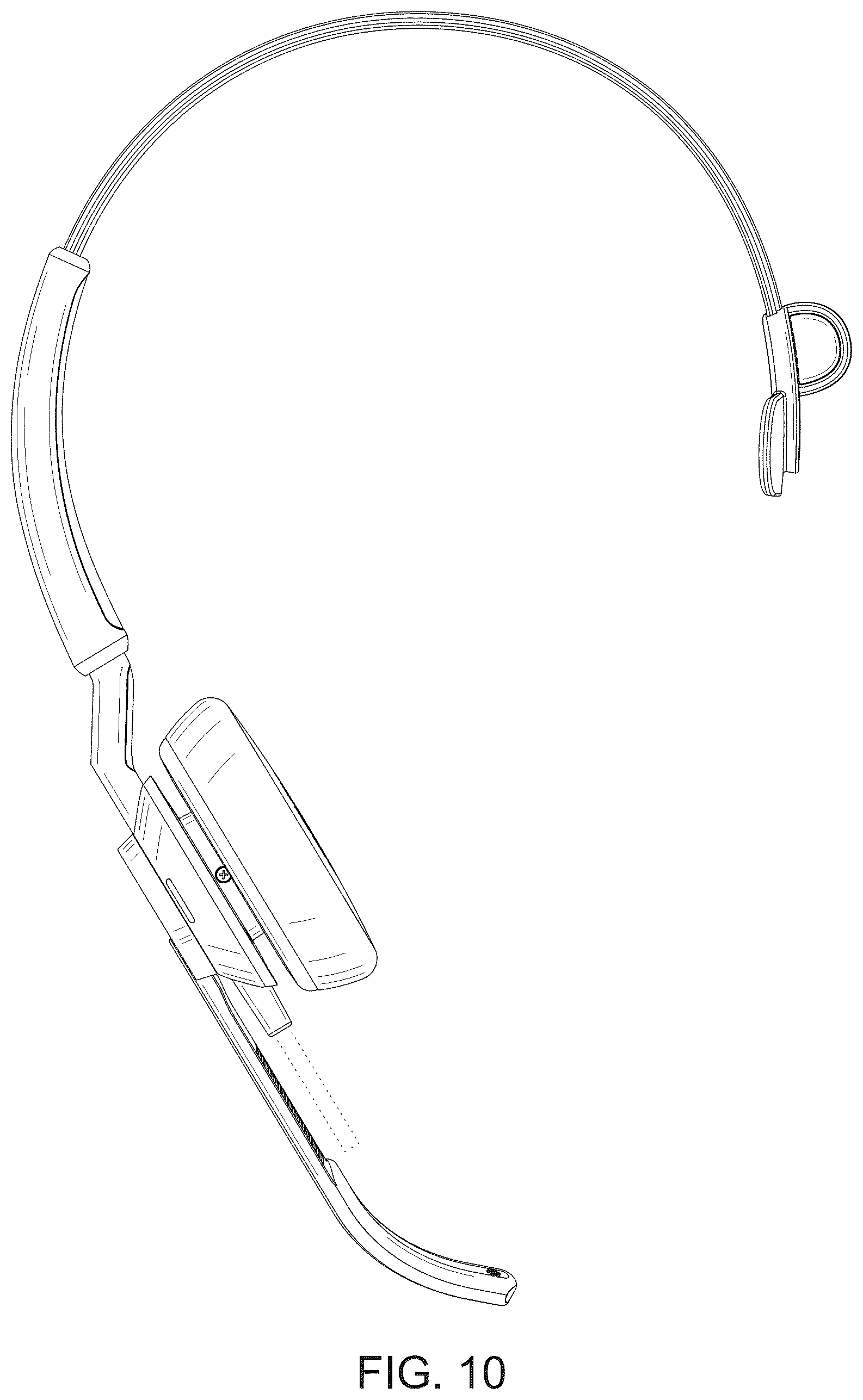 Patent USD1044771 Figure 10 – Headset for telephone
