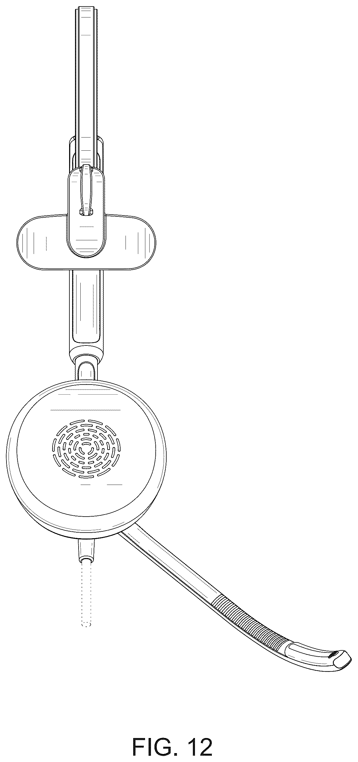 Patent USD1044771 Figure 12 – Headset for telephone