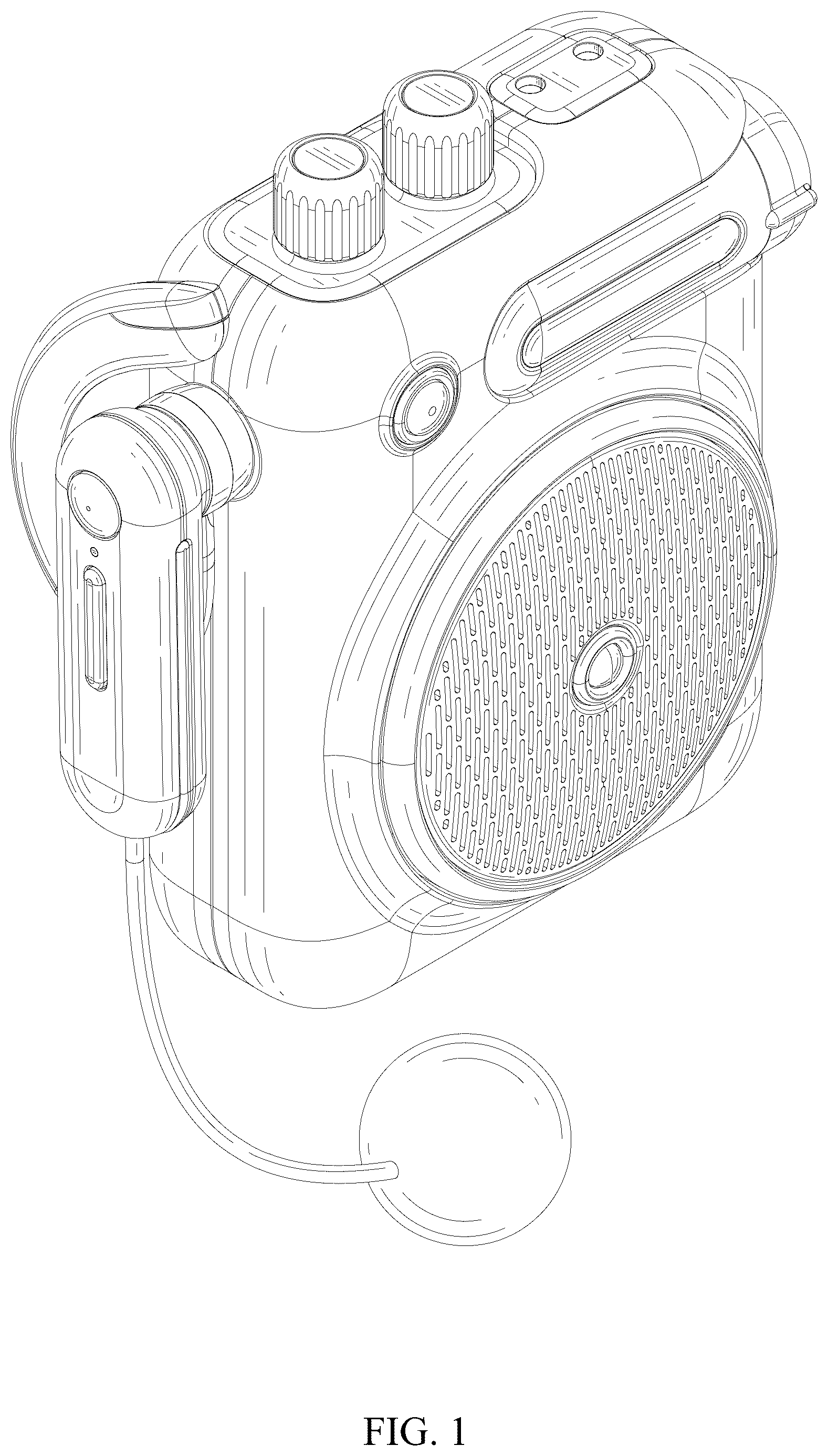 Patent USD1044772 Figure 1 – Loudspeaker