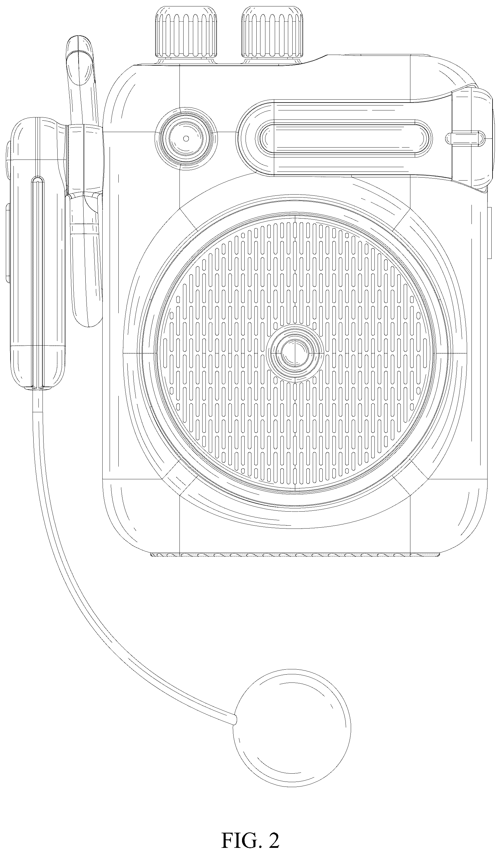 Patent USD1044772 Figure 2 – Loudspeaker